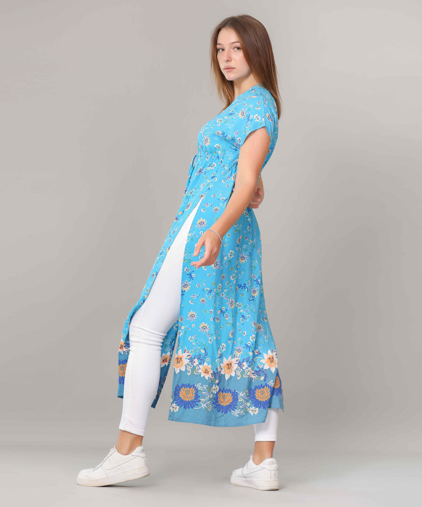 Cardigan-Viscose-TURQOISE