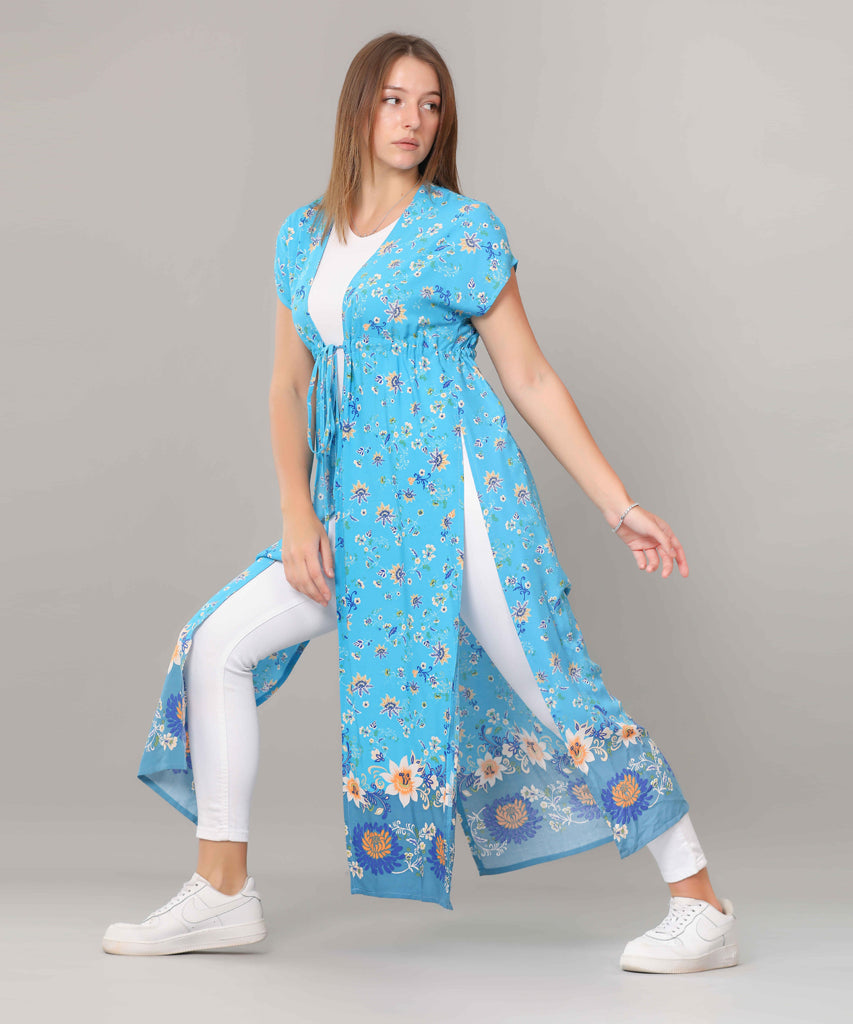 Cardigan-Viscose-TURQOISE