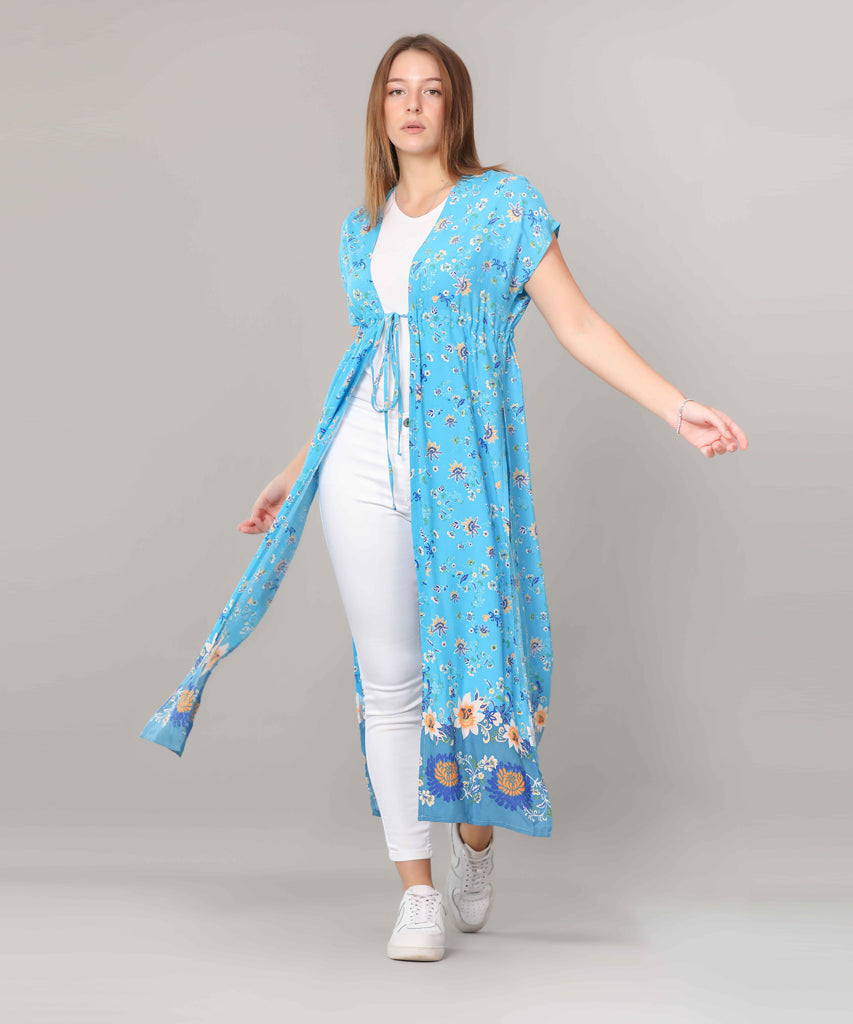 Cardigan-Viscose-TURQOISE