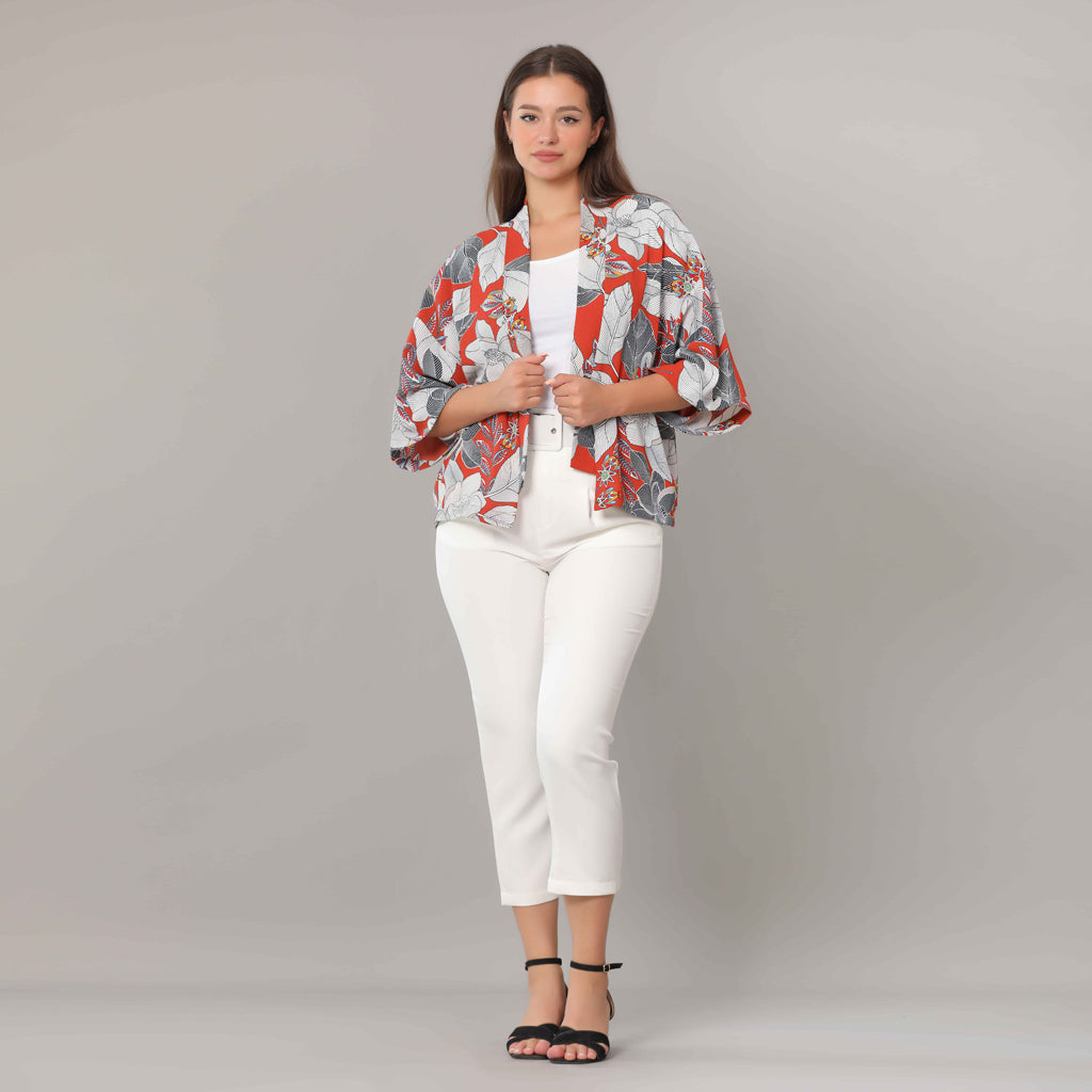 Pancho-Chiffon Crepe-TOPI