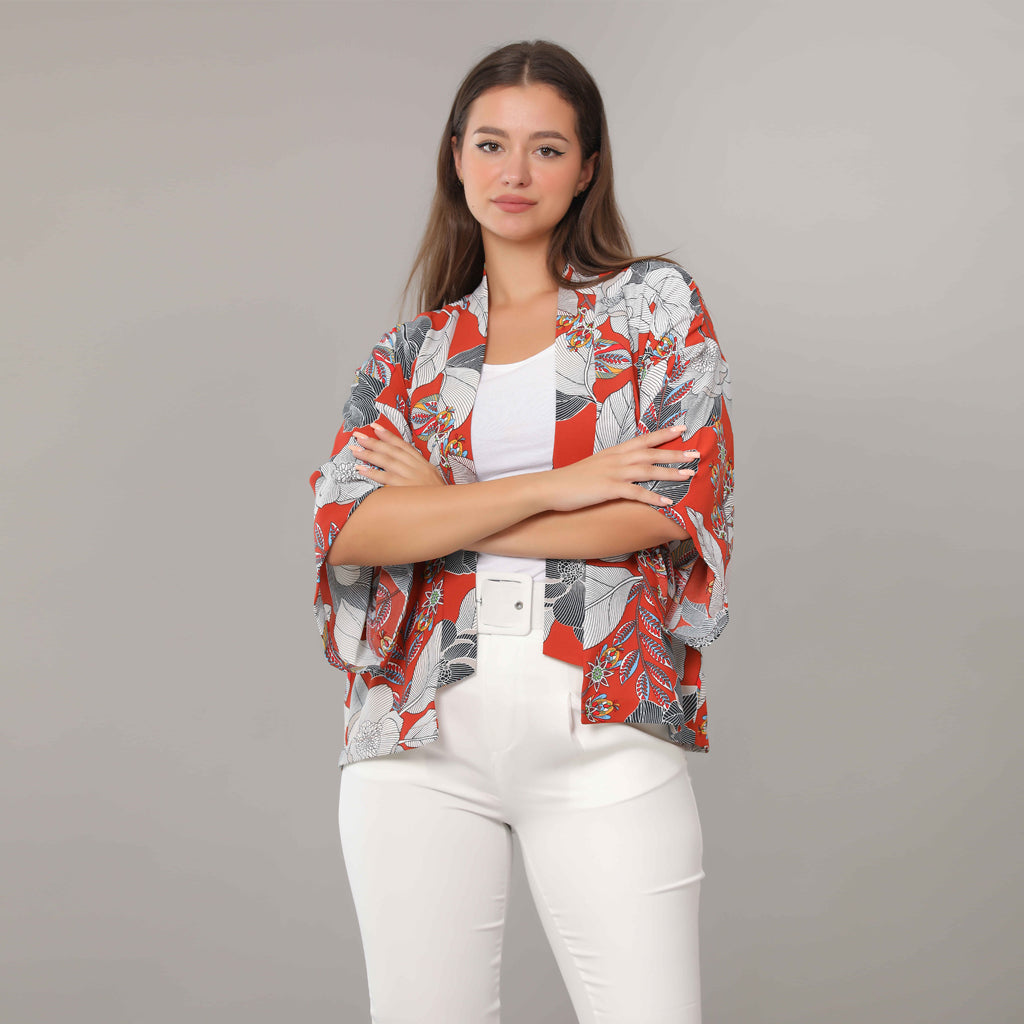 Pancho-Chiffon Crepe-TOPI