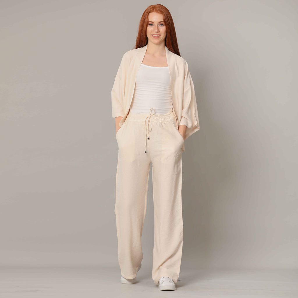 Cardigan-Cotton Viscose-BEIGE