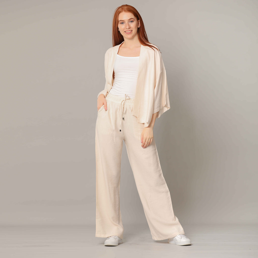 Cardigan-Cotton Viscose-BEIGE