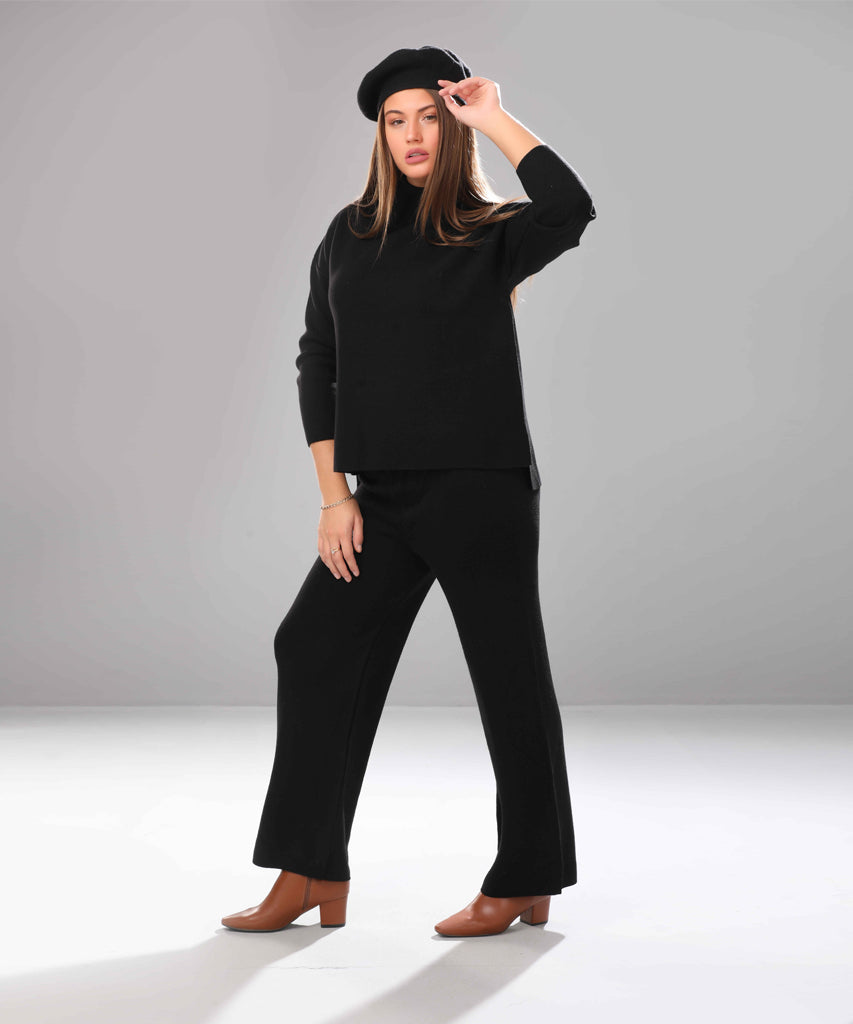 Trouser-Knit-BLACK