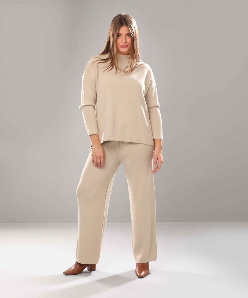 Trouser-Knit-BEIGE