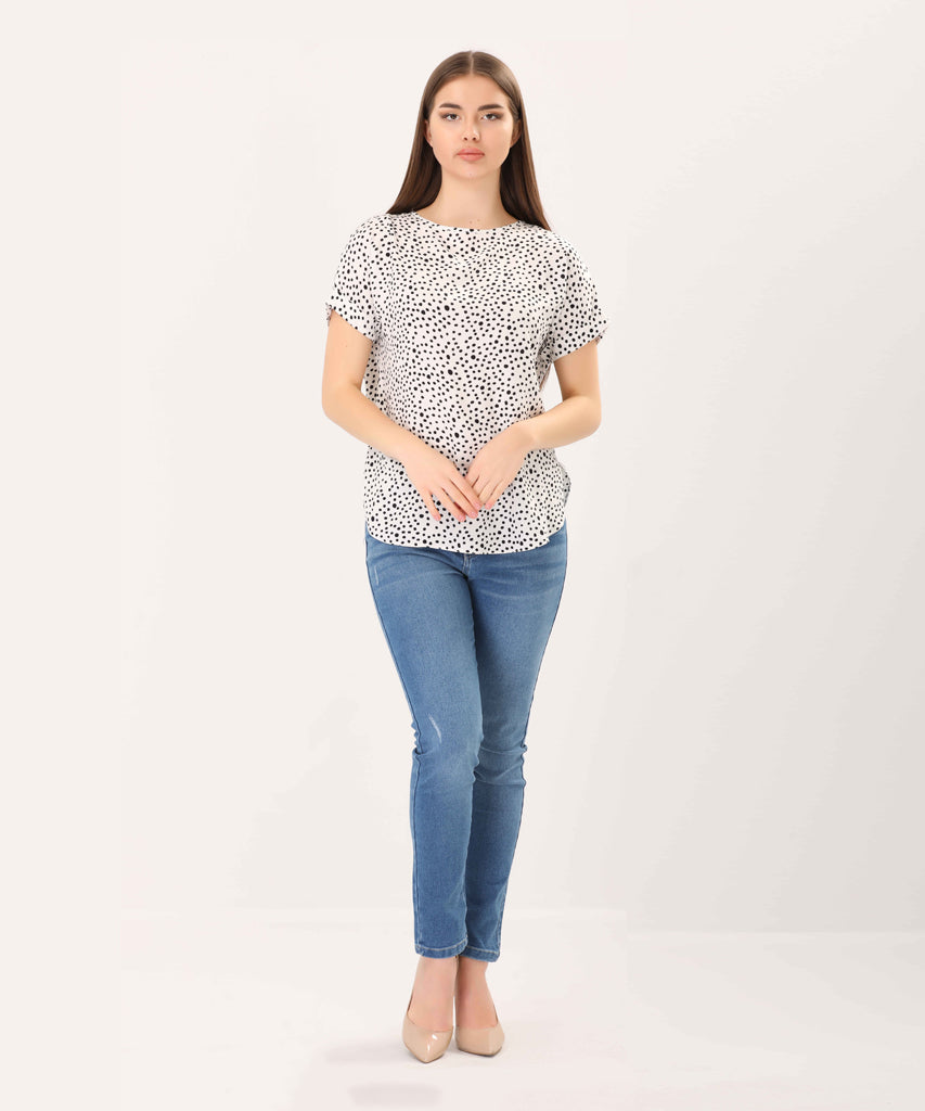 Blouse-Viscose-OF WHITE