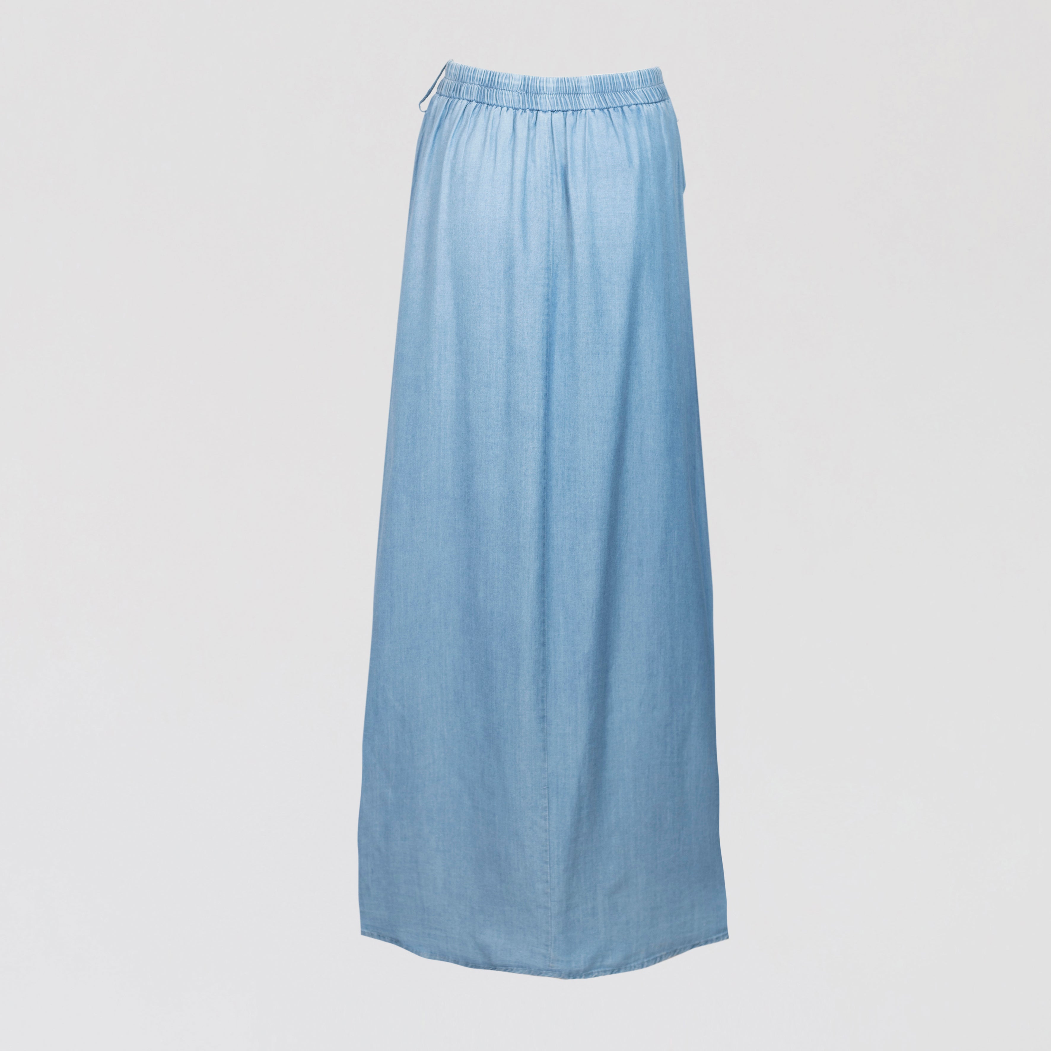 Skirt-Lightweight Denim-BLUE