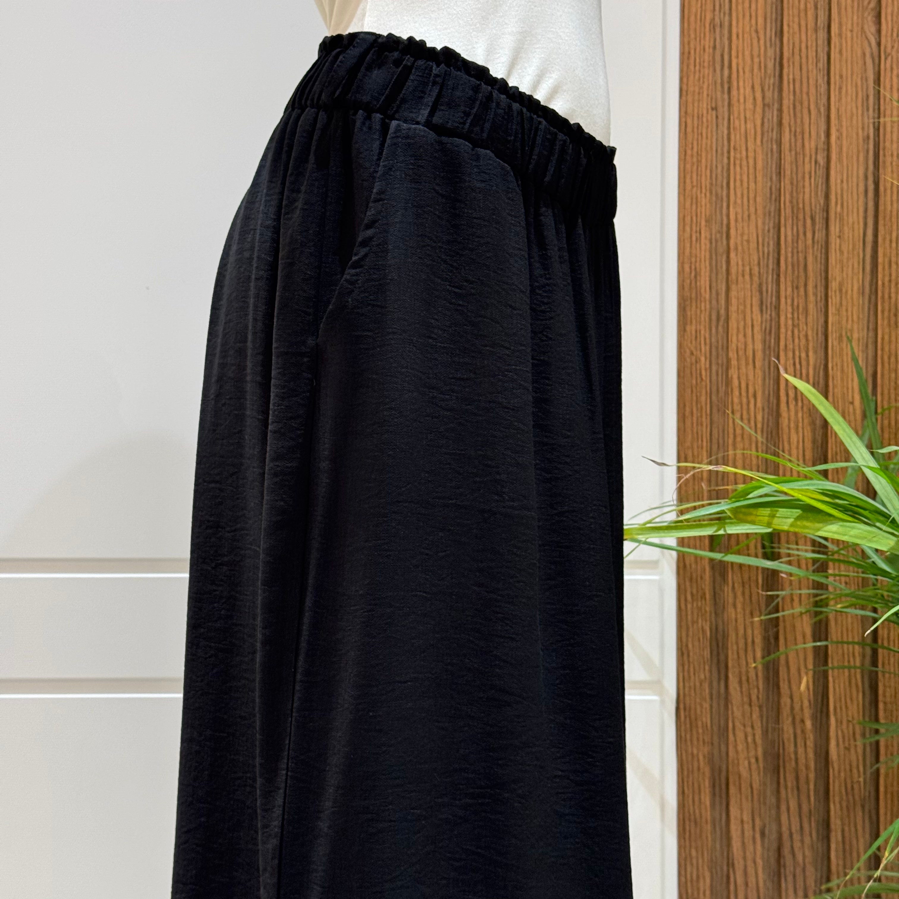 Trousers-Spanish Linen-Black