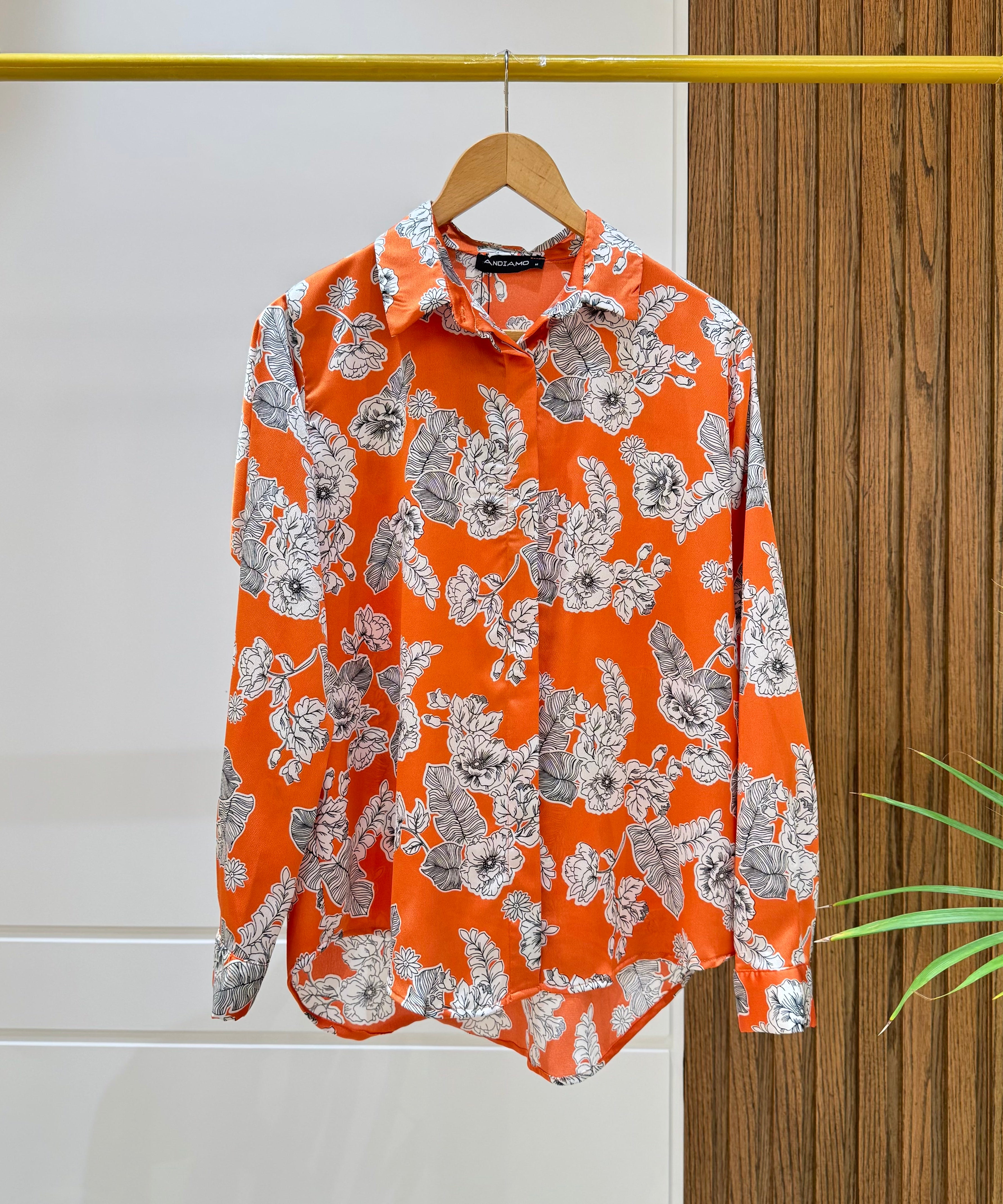 Shirt-Chiffon-ORANGE