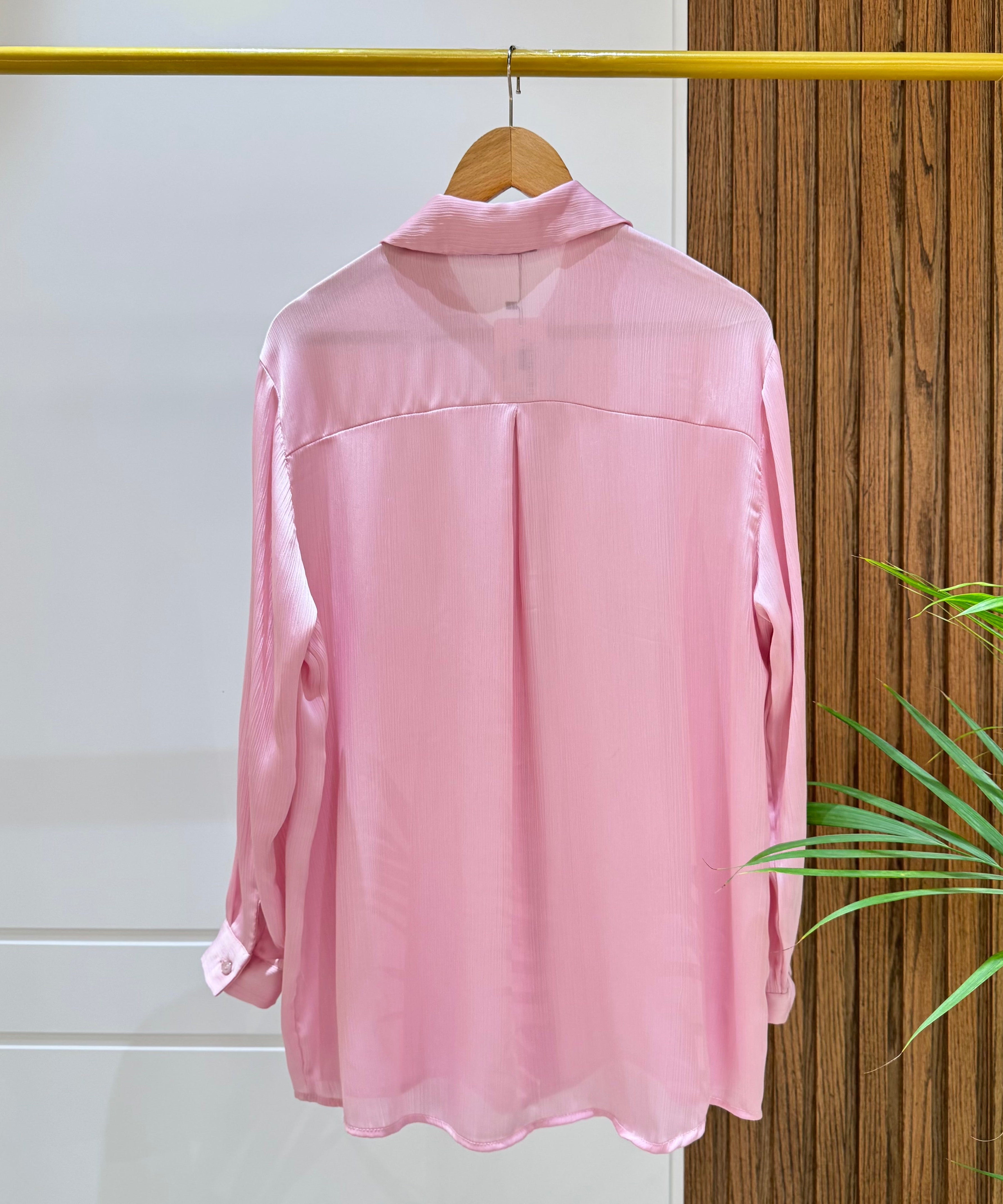 Shirt-satin-ROSE