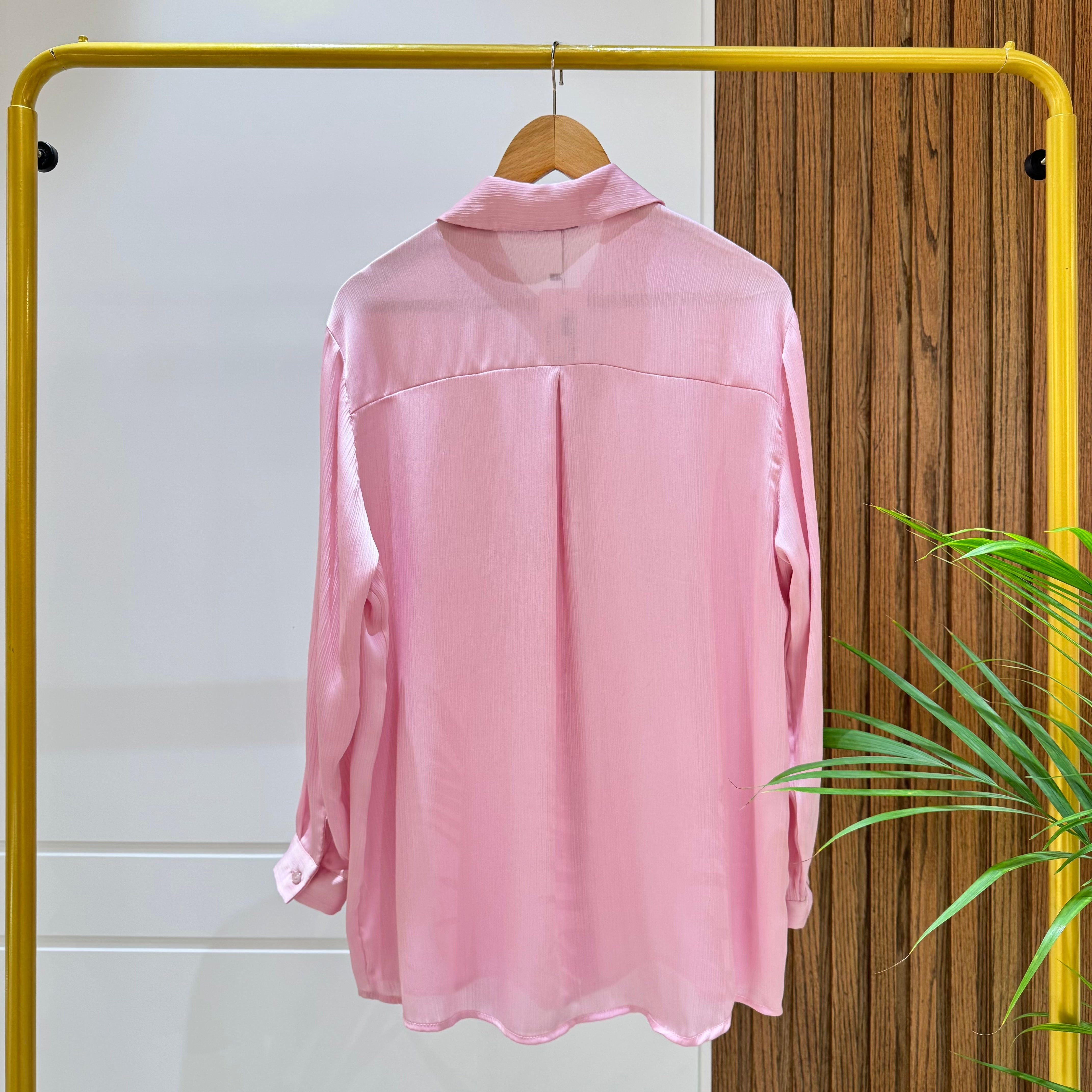 Shirt-satin-ROSE