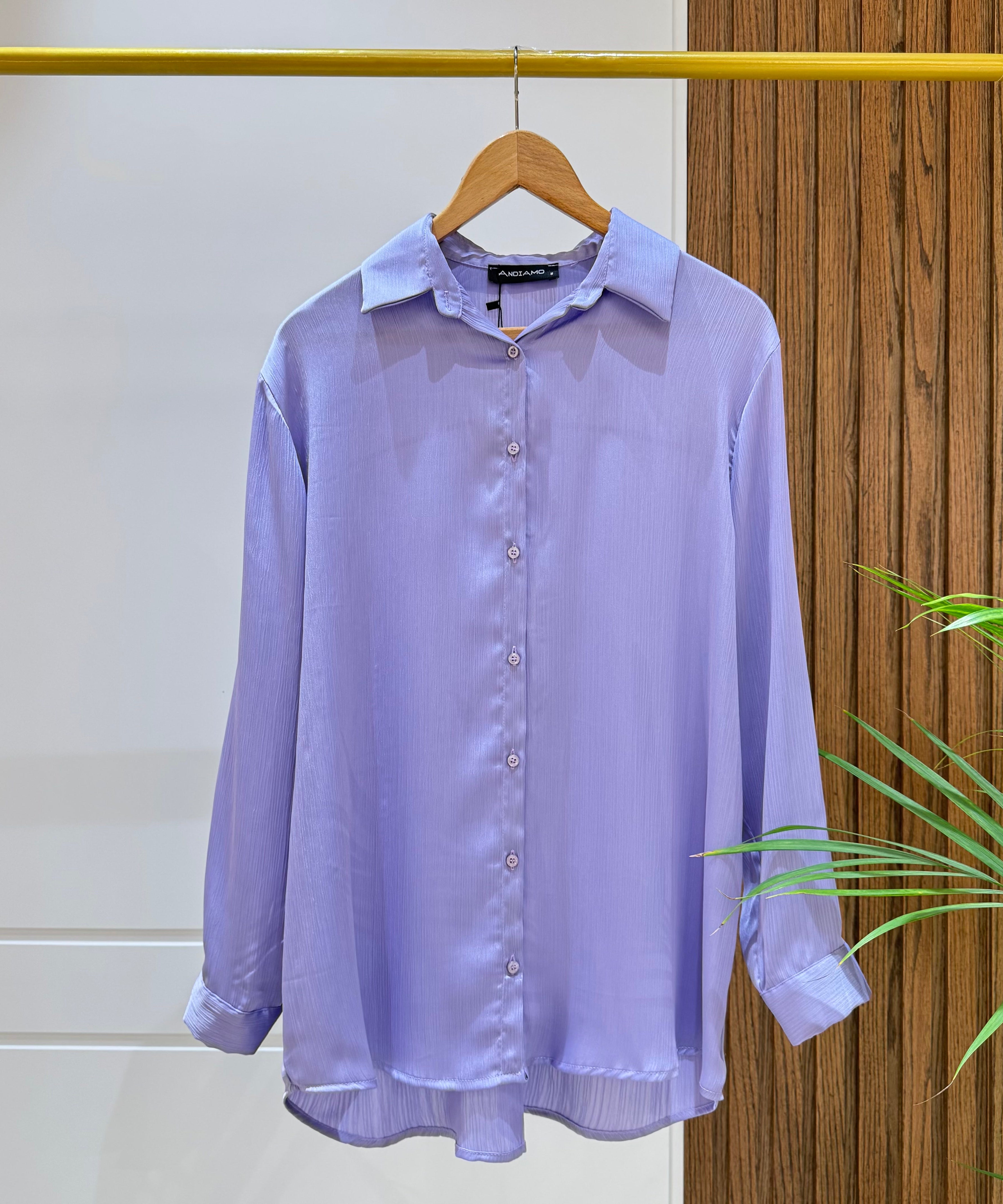 Shirt-satin-LAVANDER