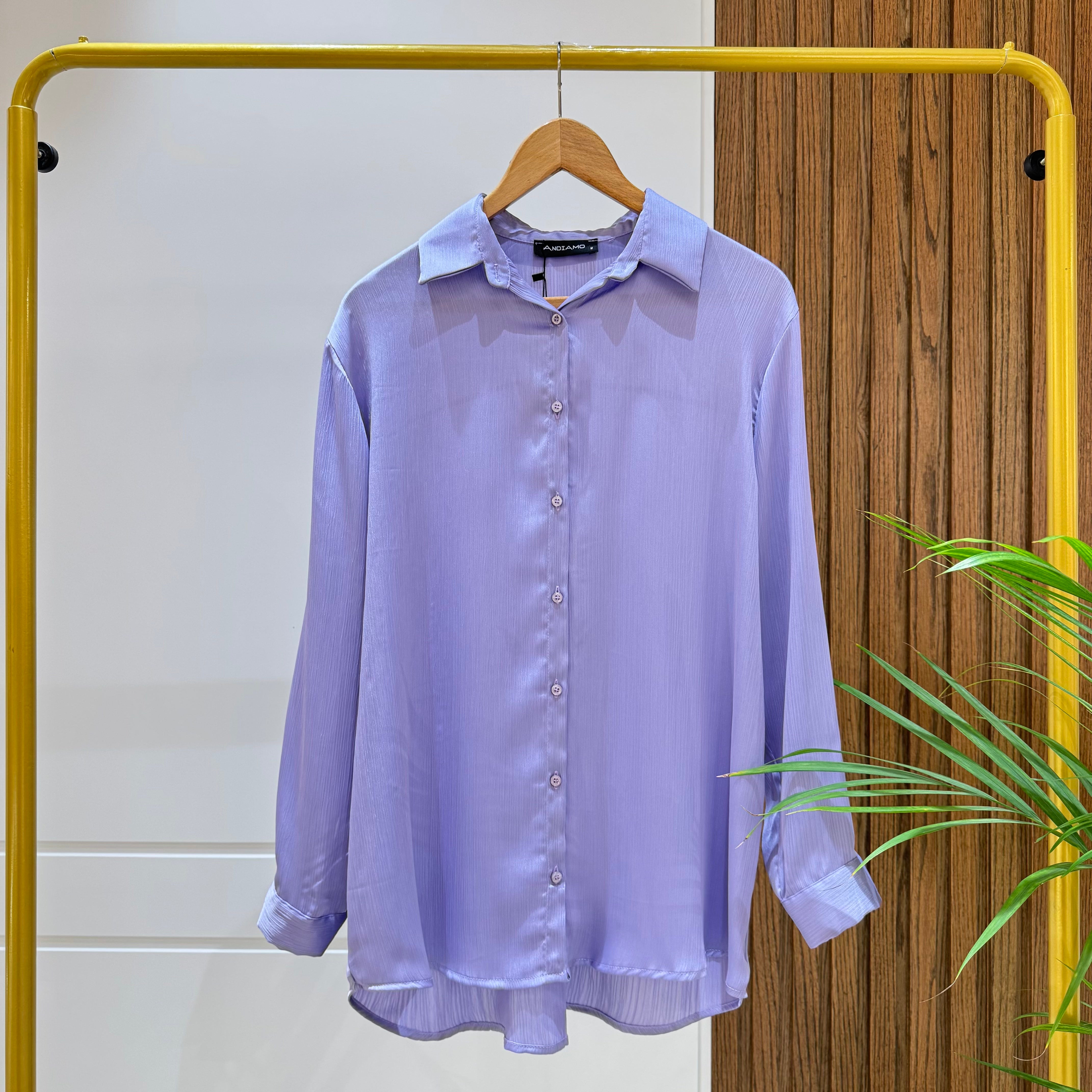 Shirt-satin-LAVANDER