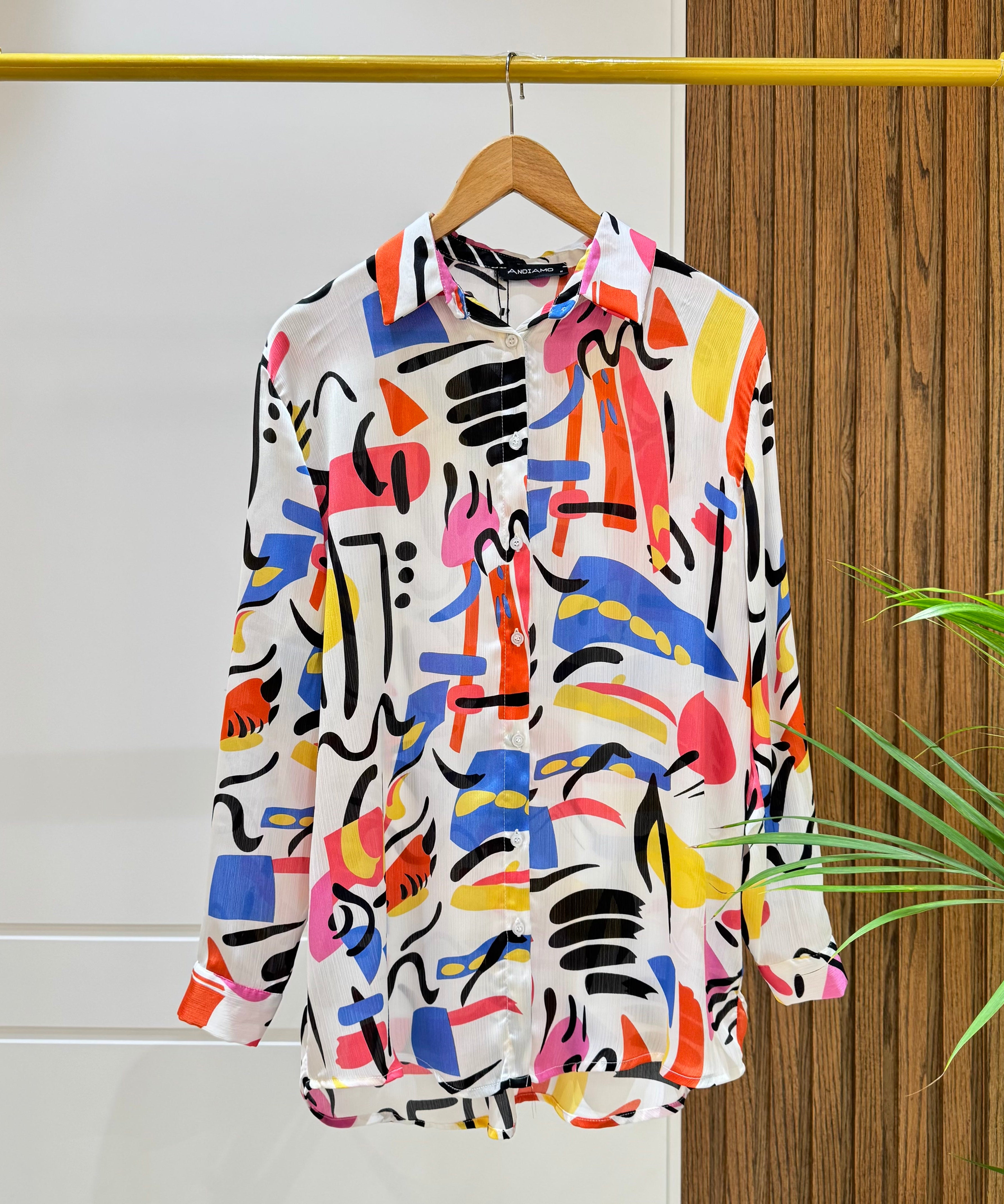 Casual Shirt-Spanish Linen-FUCHSIA