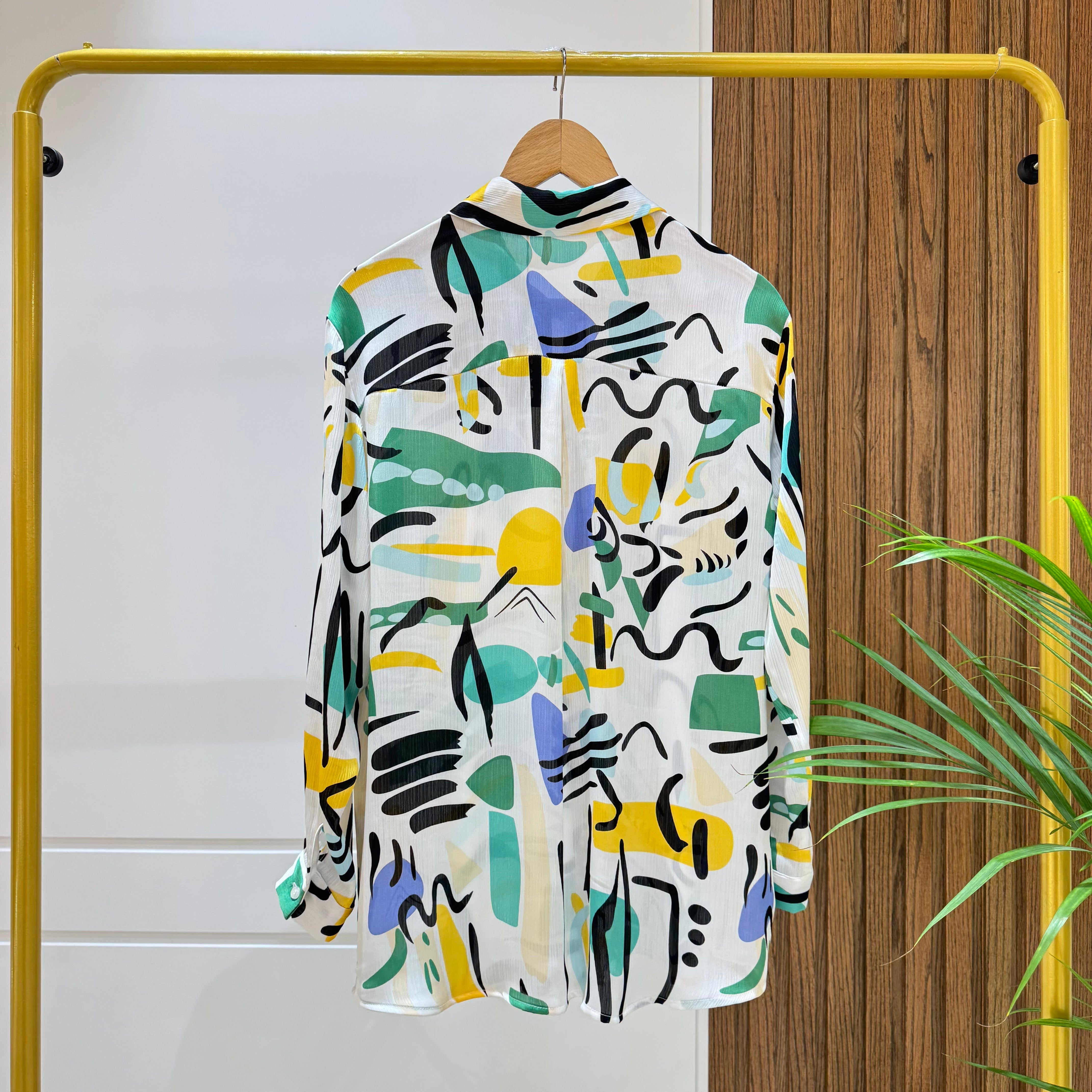 Casual Shirt-Spanish Linen-GREEN