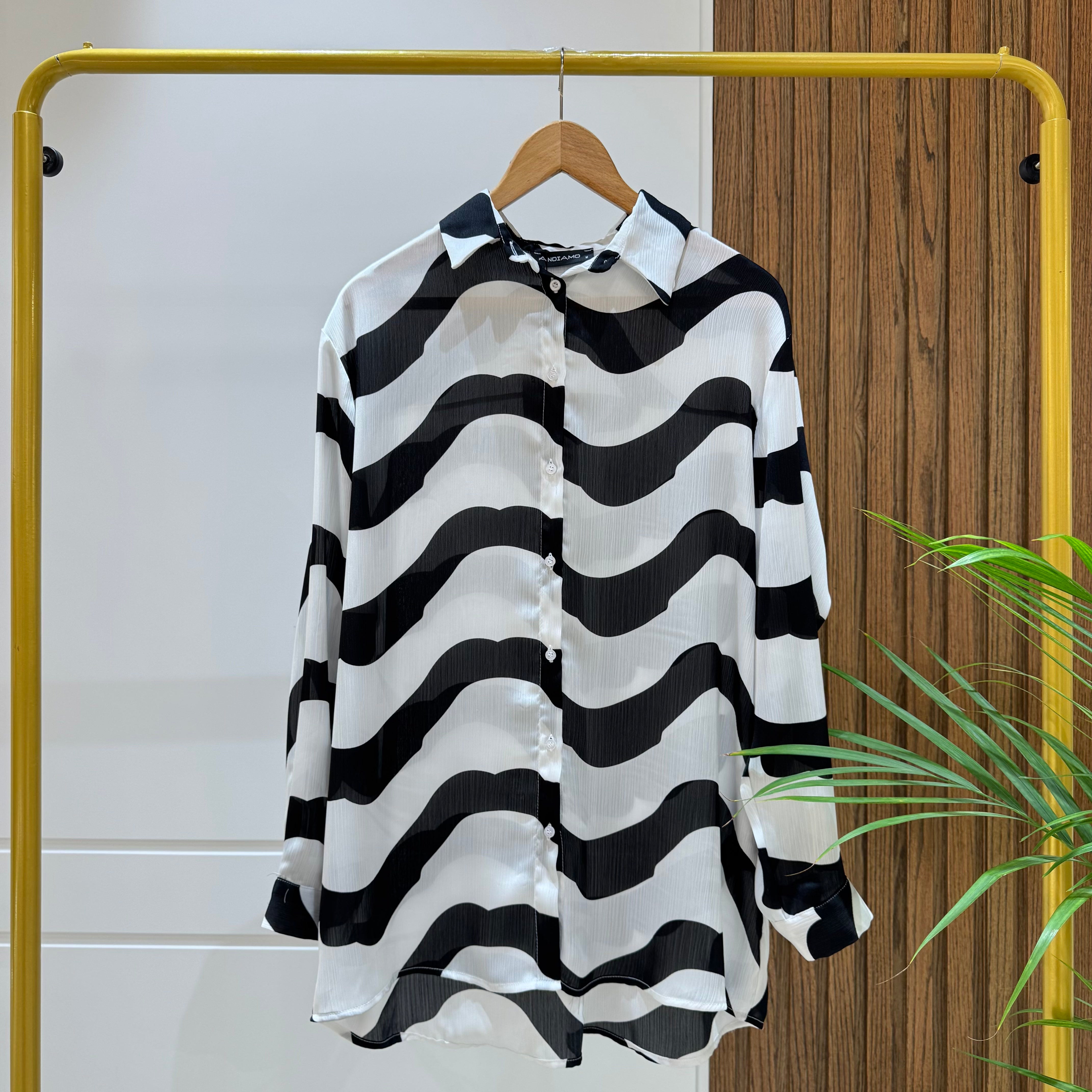 Shirt-Spanish Linen-BLACK