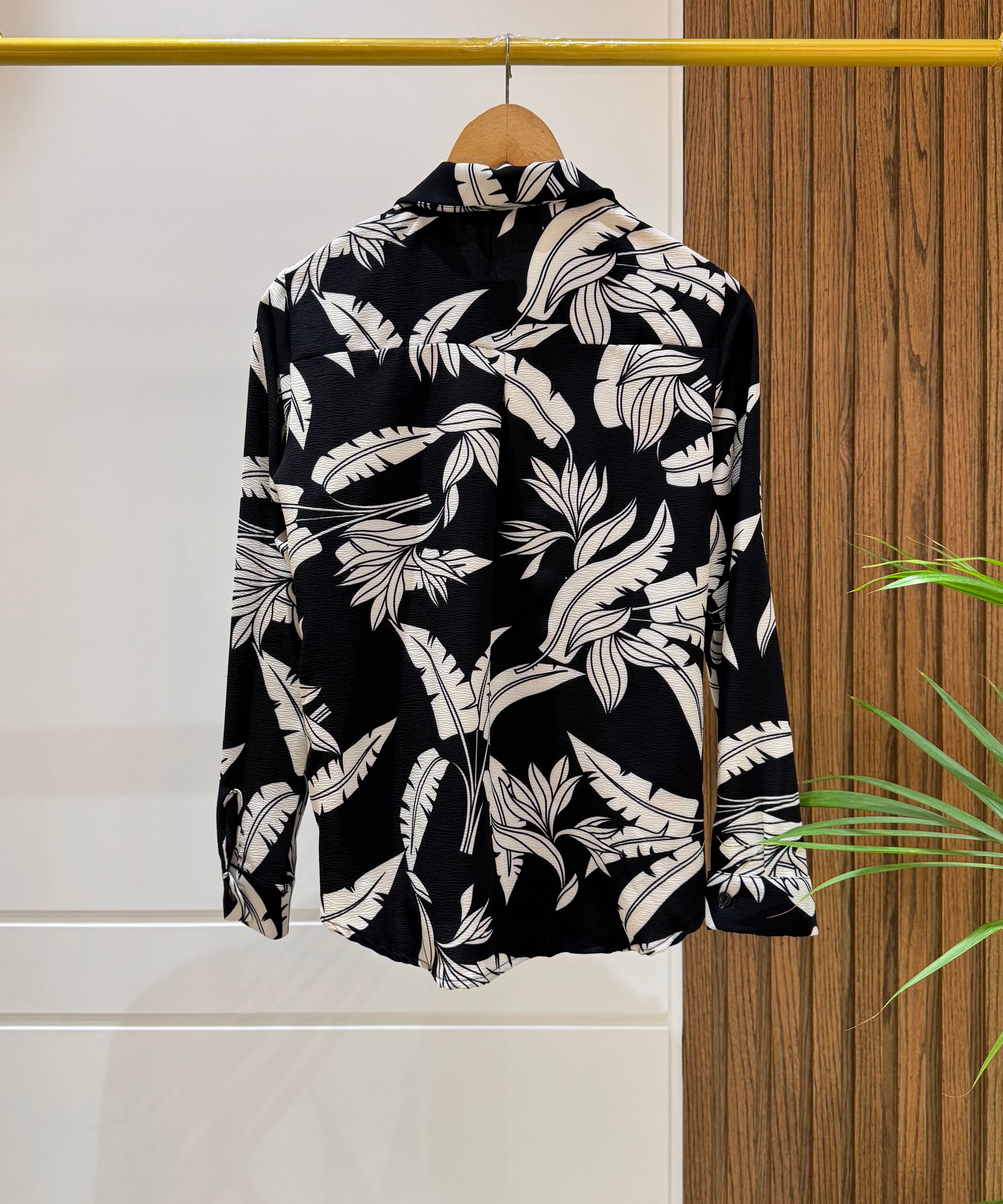 Shirt-Chiffon-OF WHITE