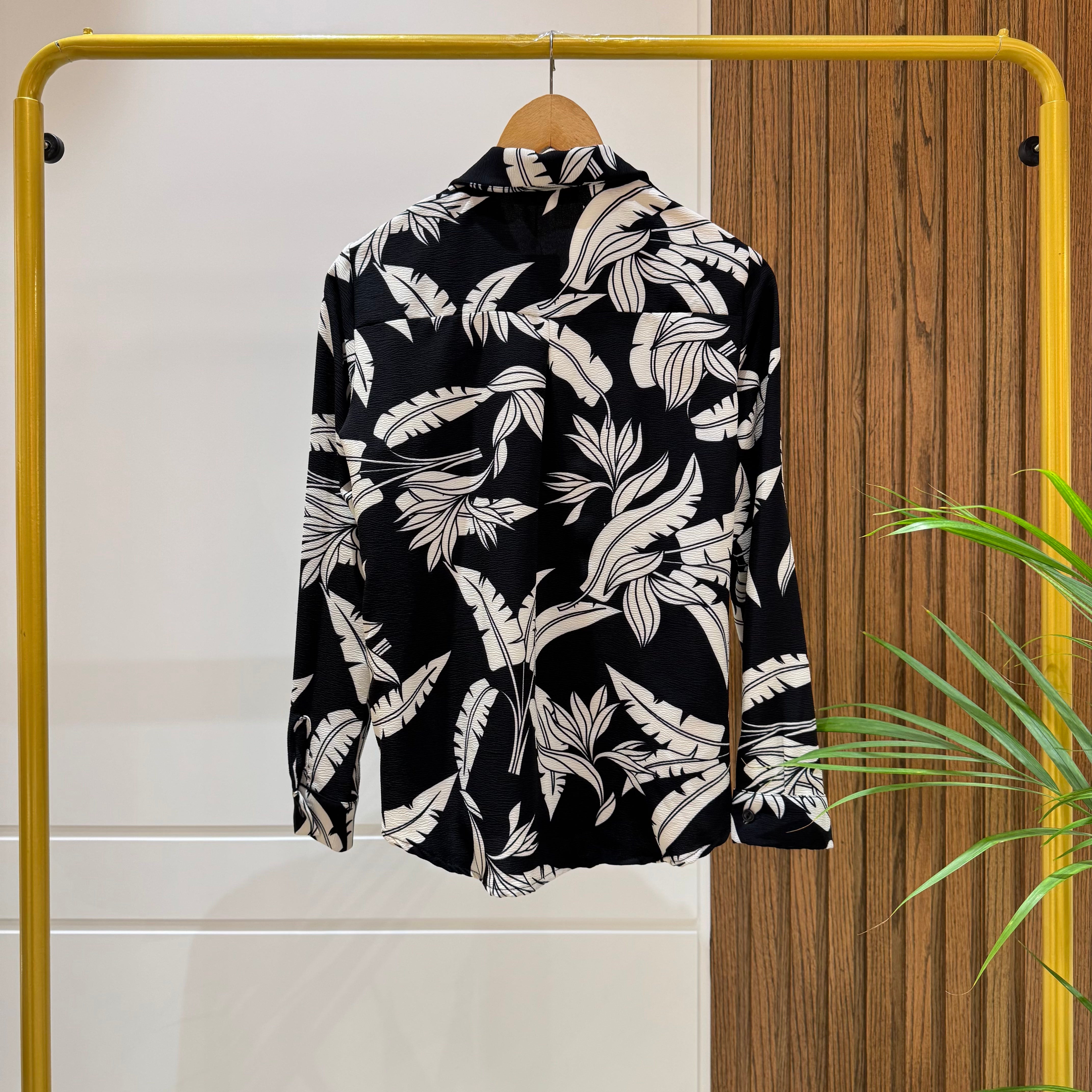 Shirt-Chiffon-OF WHITE