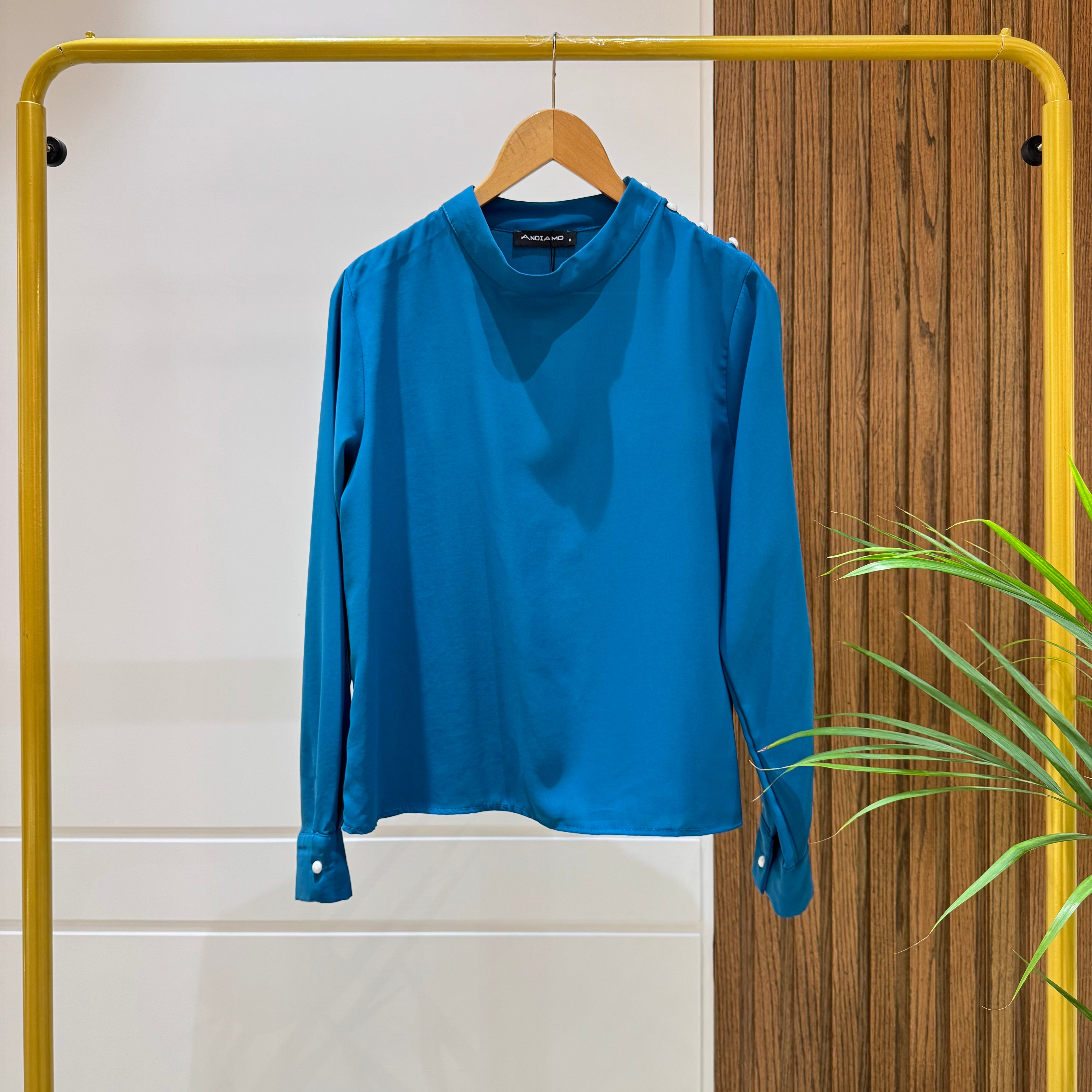 Blouse-Chiffon-PETROLE