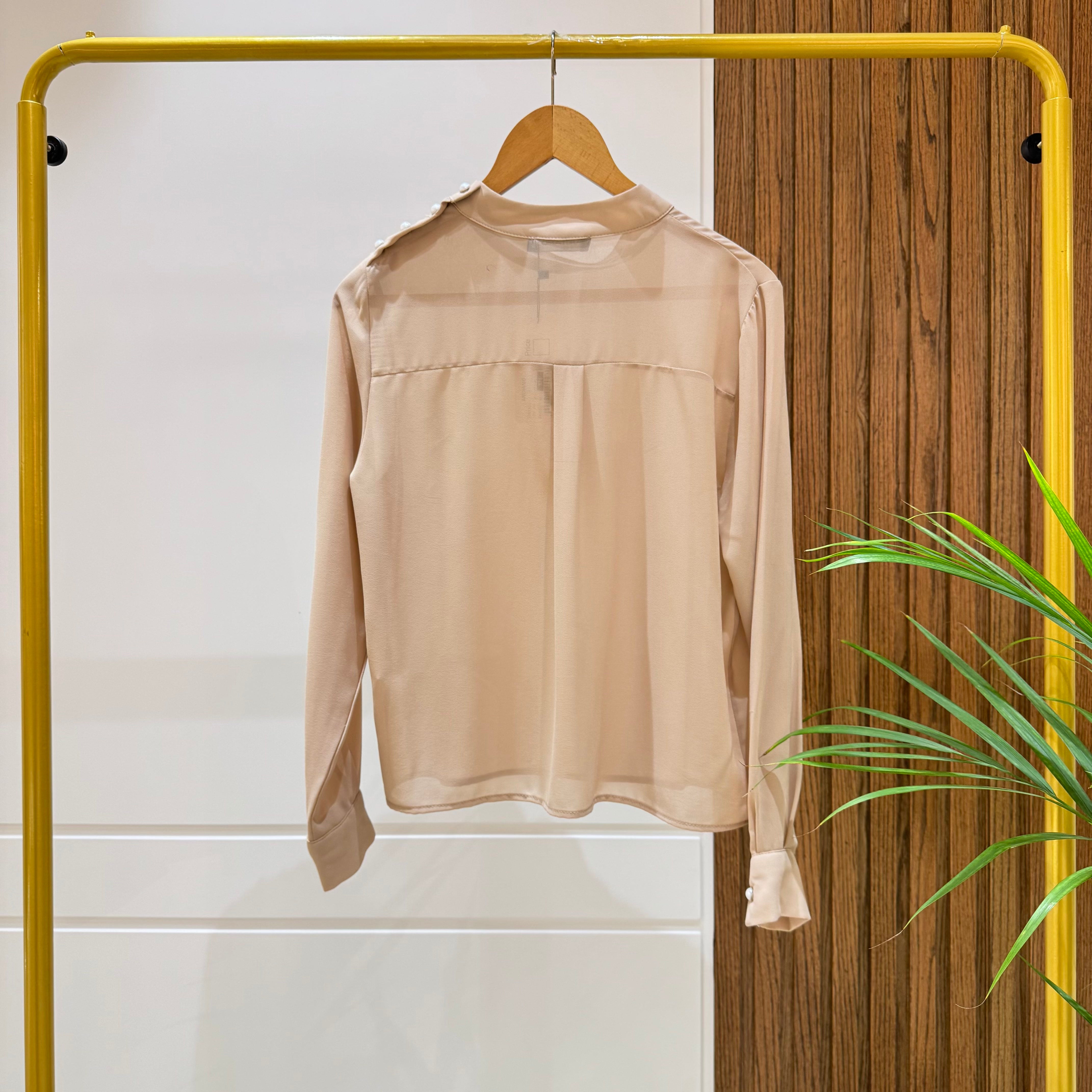 Blouse-Chiffon-BEIGE