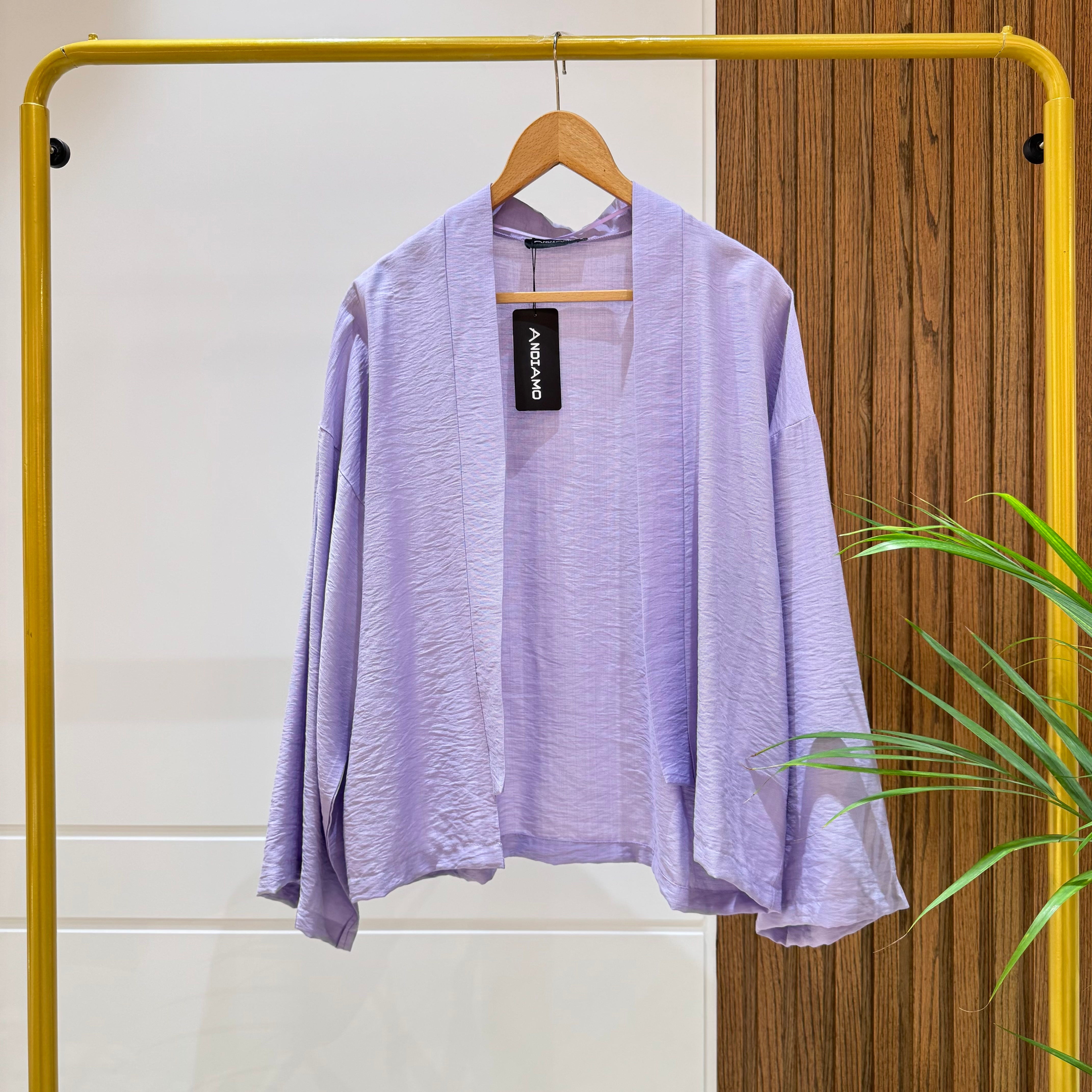 Cardigan-Spanish Linen-LAVANDER
