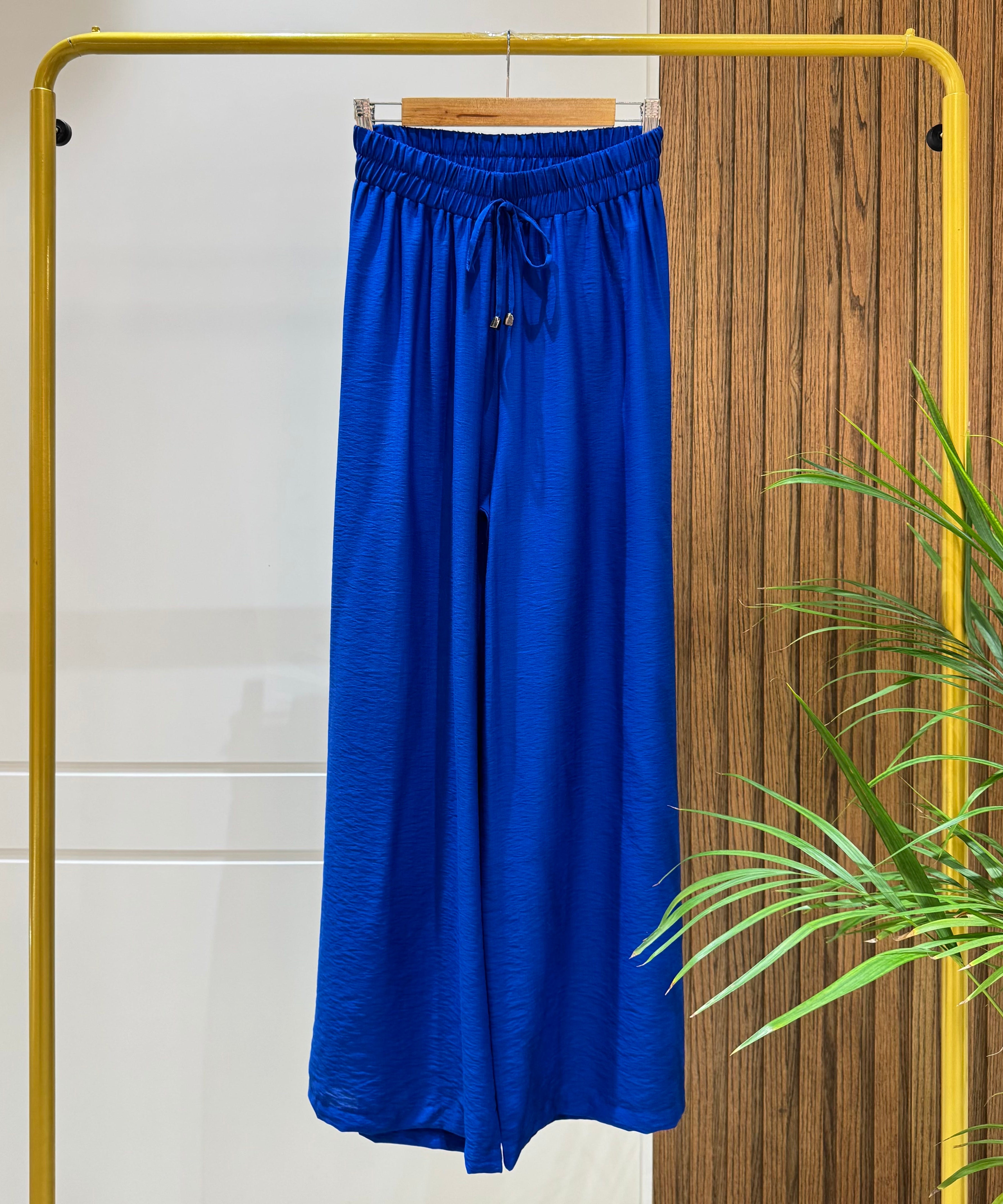 Trousers-Spanish Linen-BLUE