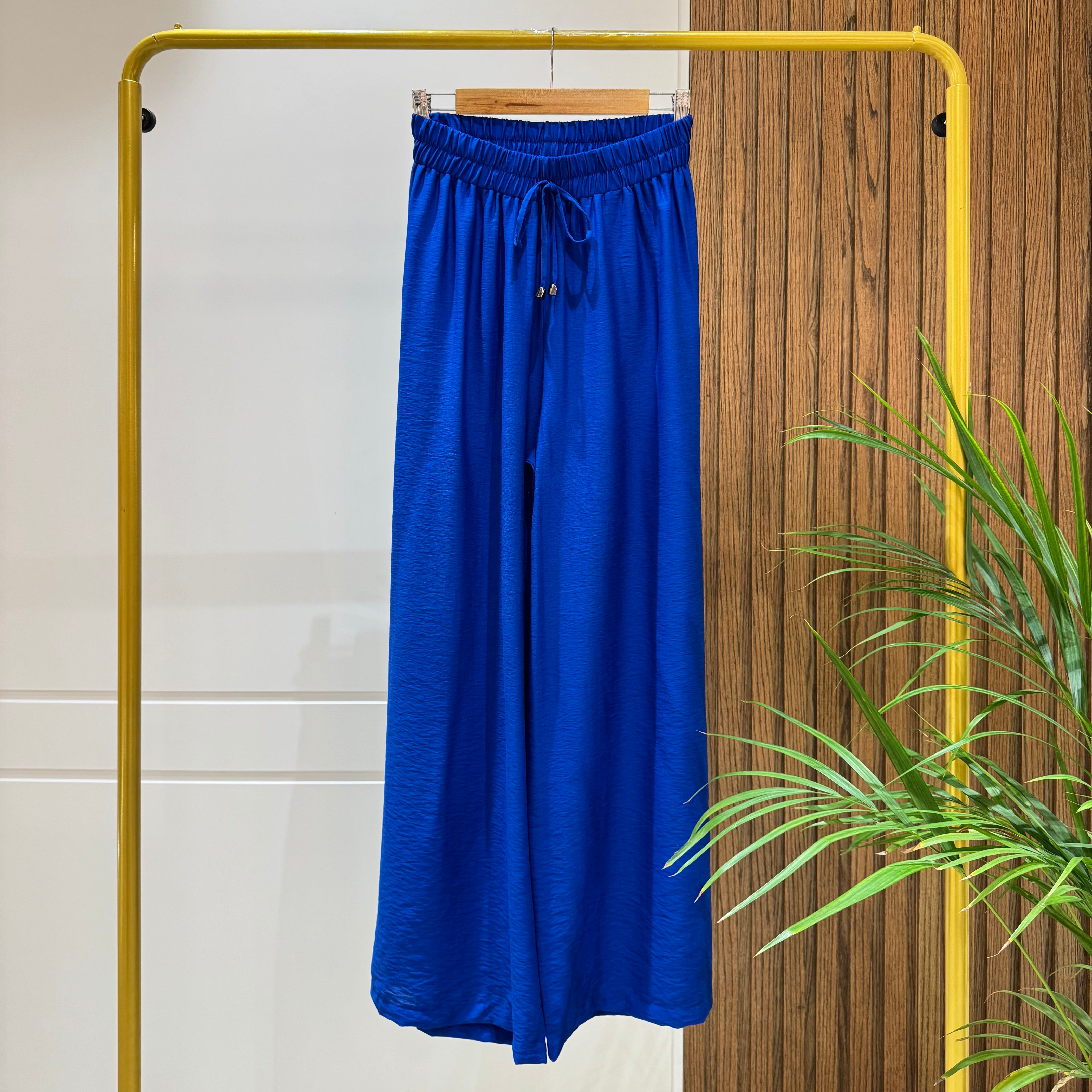Trousers-Spanish Linen-BLUE