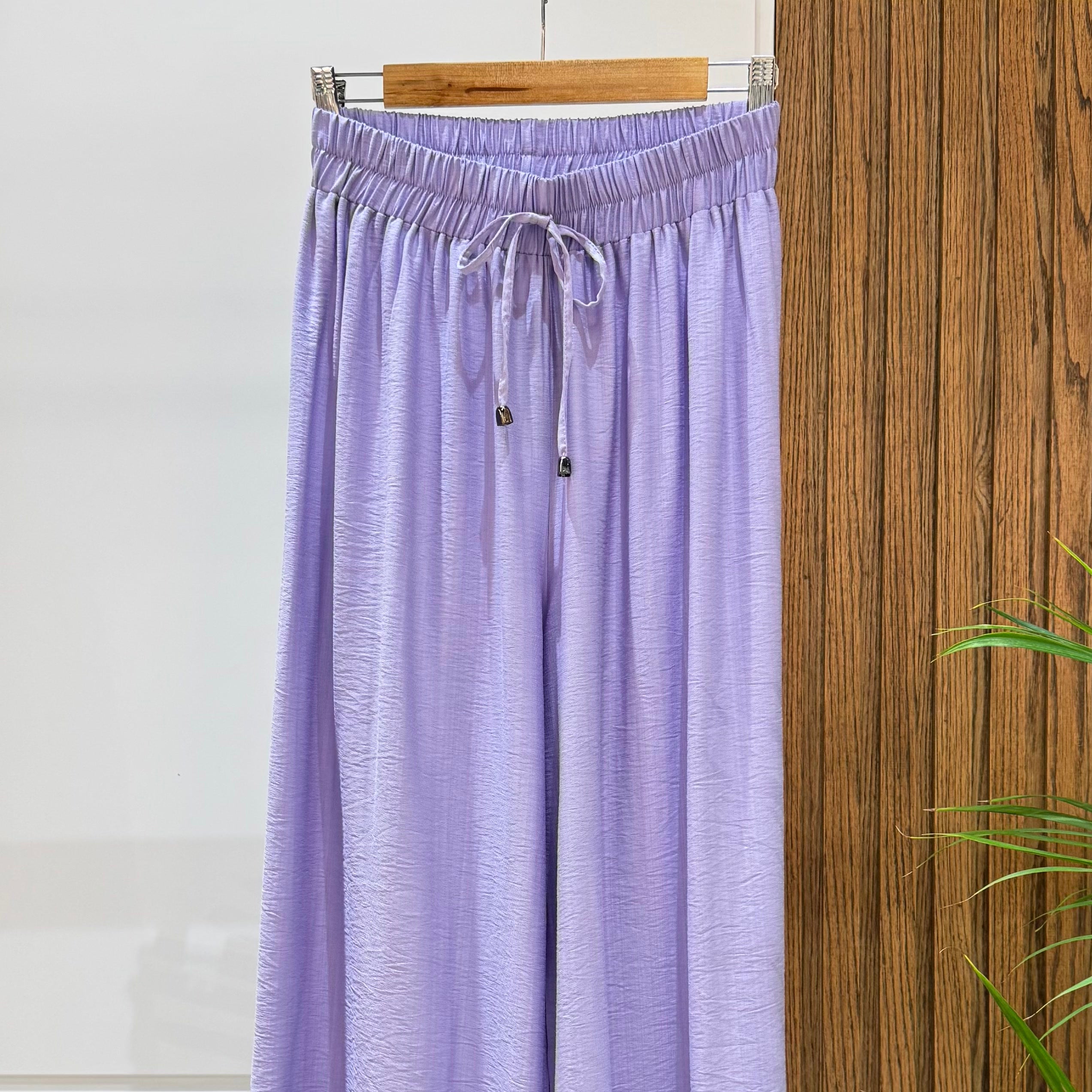 Trousers-Spanish Linen-LAVANDER