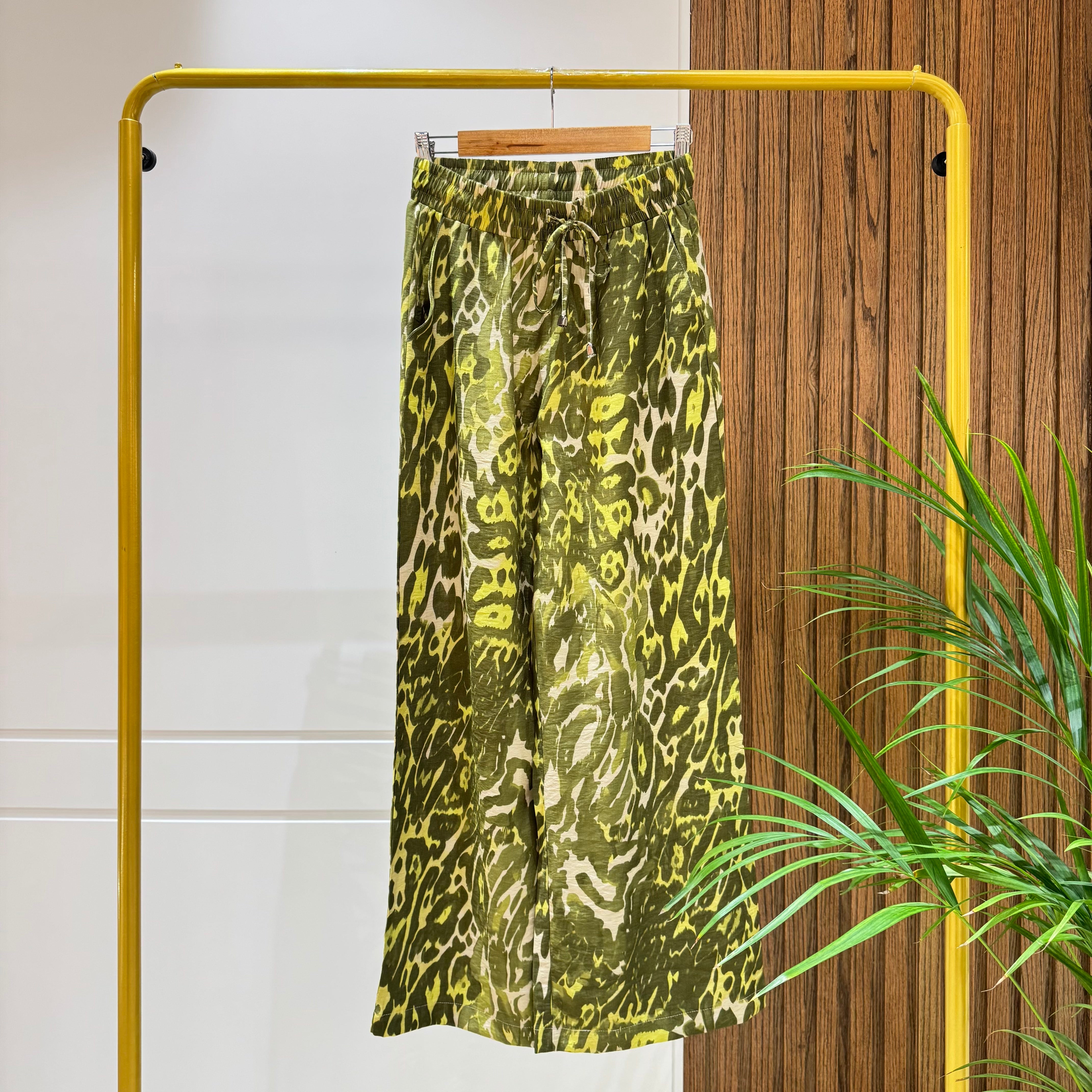 Trousers-Spanish Linen-OLIVE