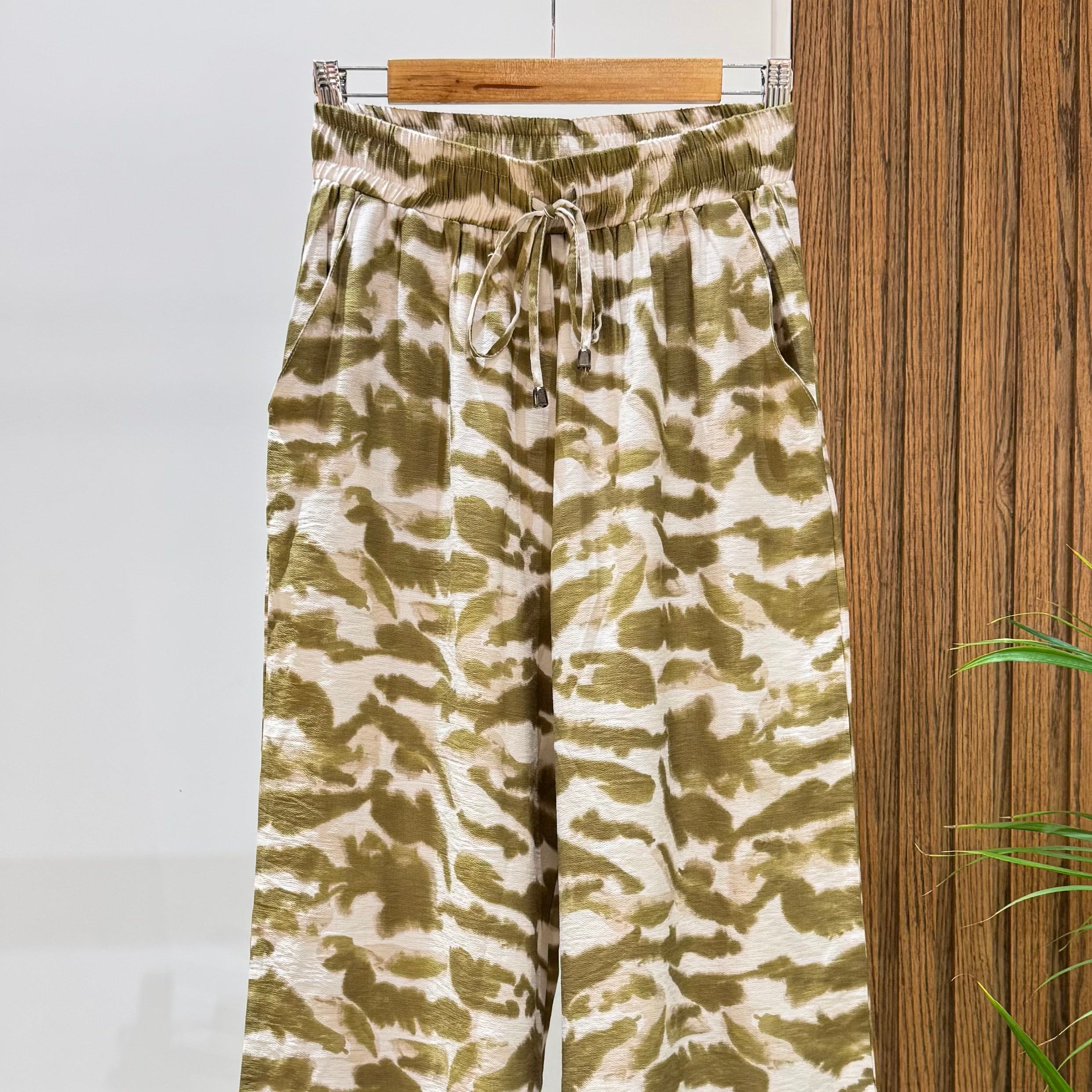 Trousers-Spanish Linen-OLIVE