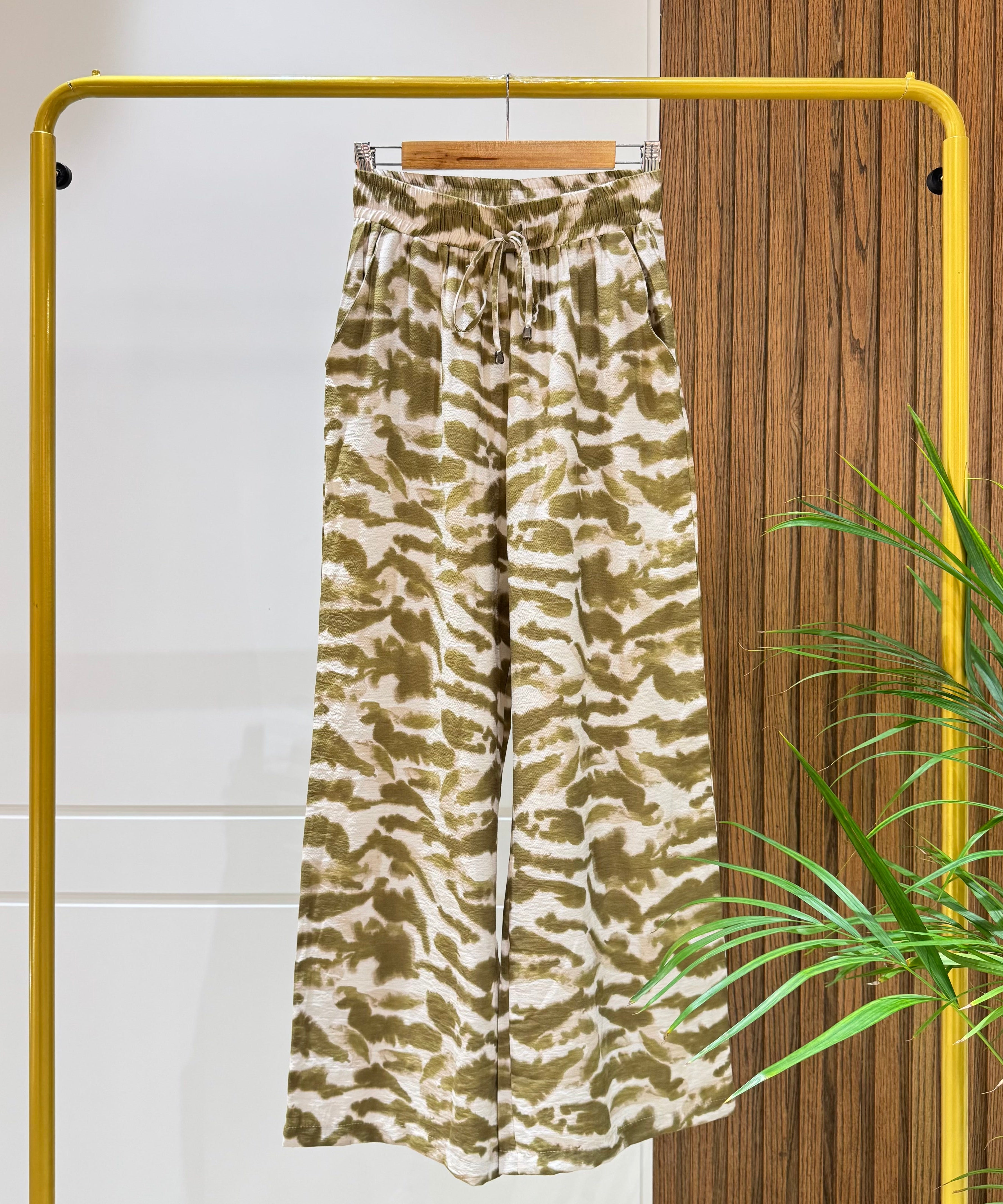 Trousers-Spanish Linen-OLIVE