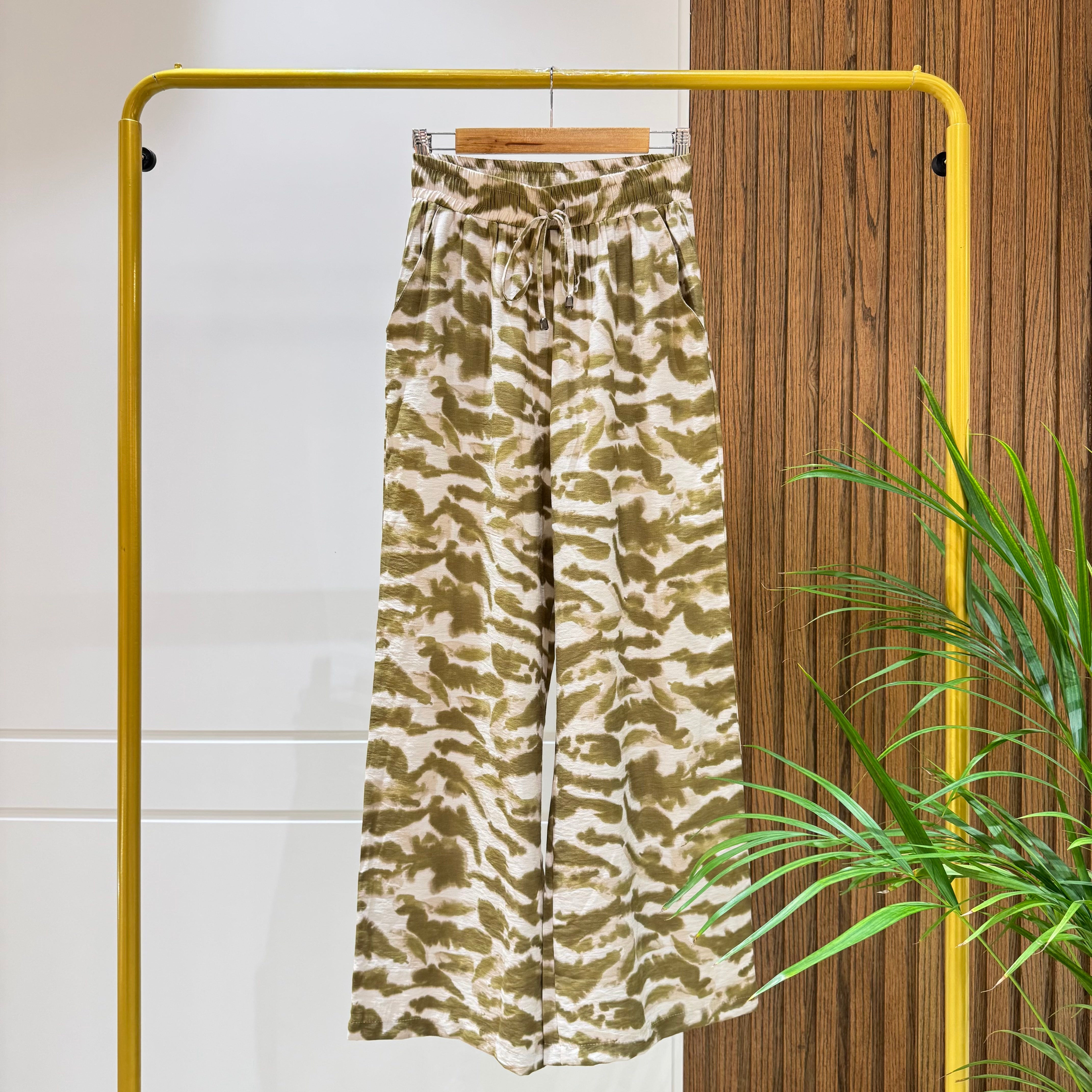 Trousers-Spanish Linen-OLIVE