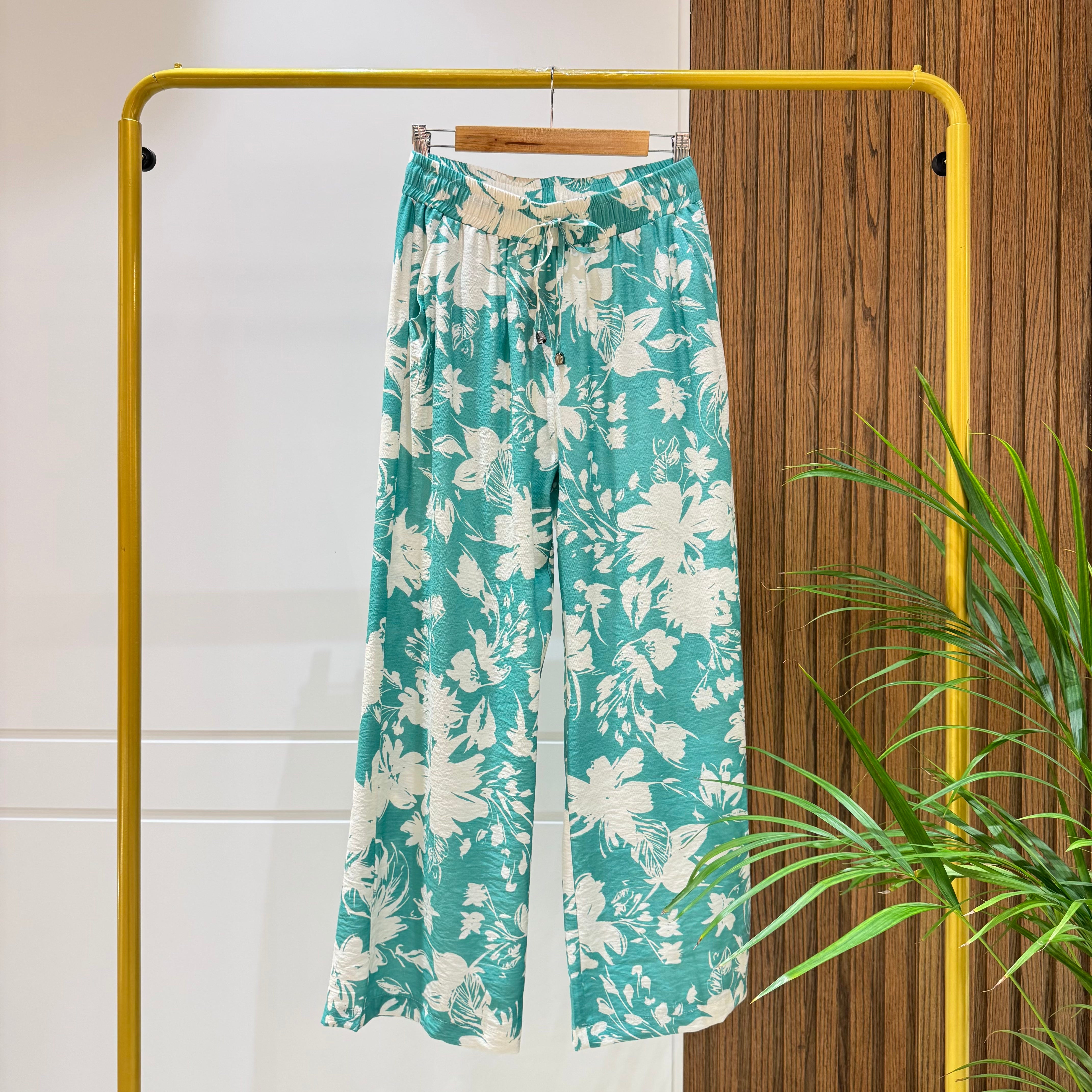 Trousers-Spanish Linen-GREEN