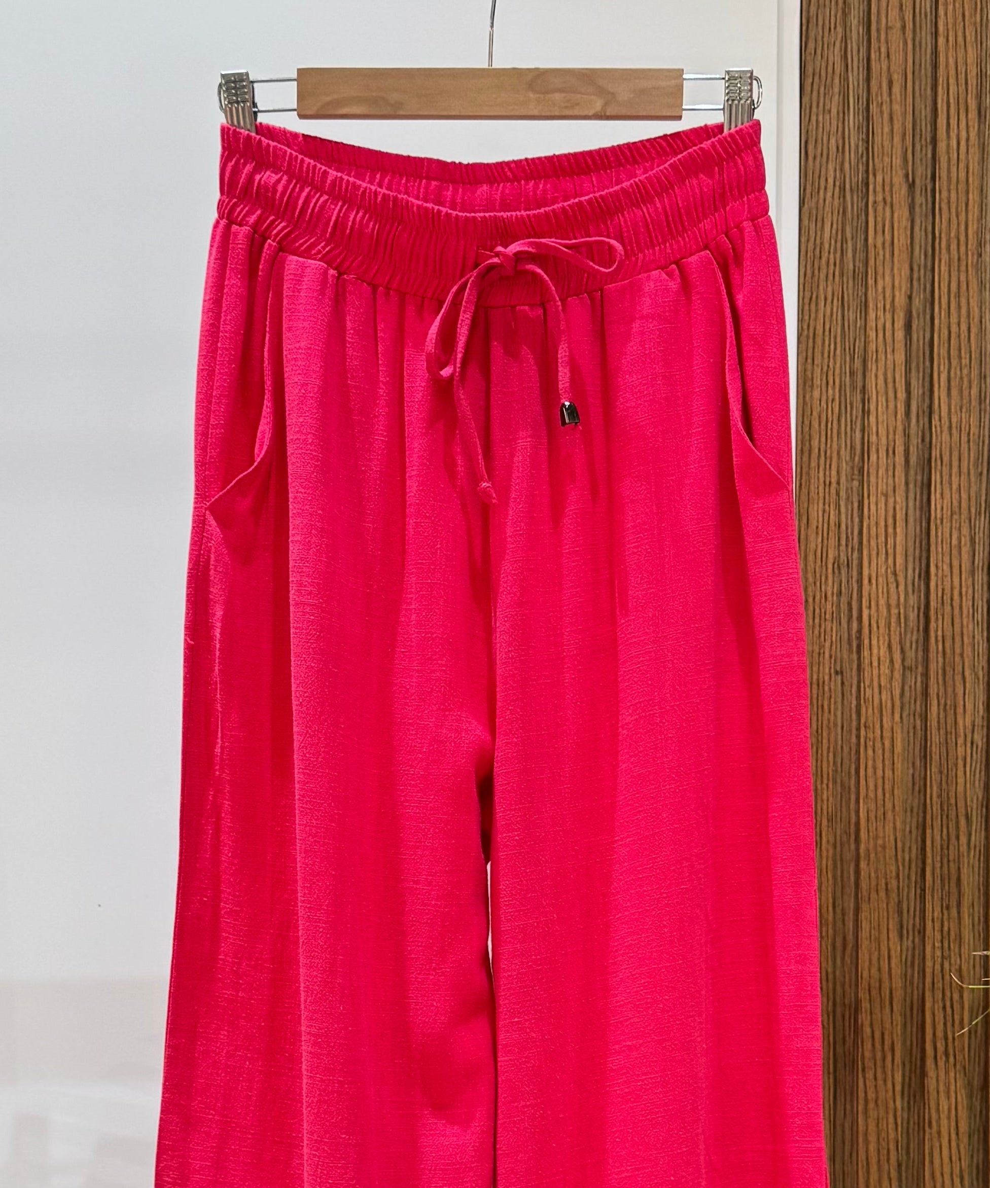 Trousers-Linen-FUCHSIA