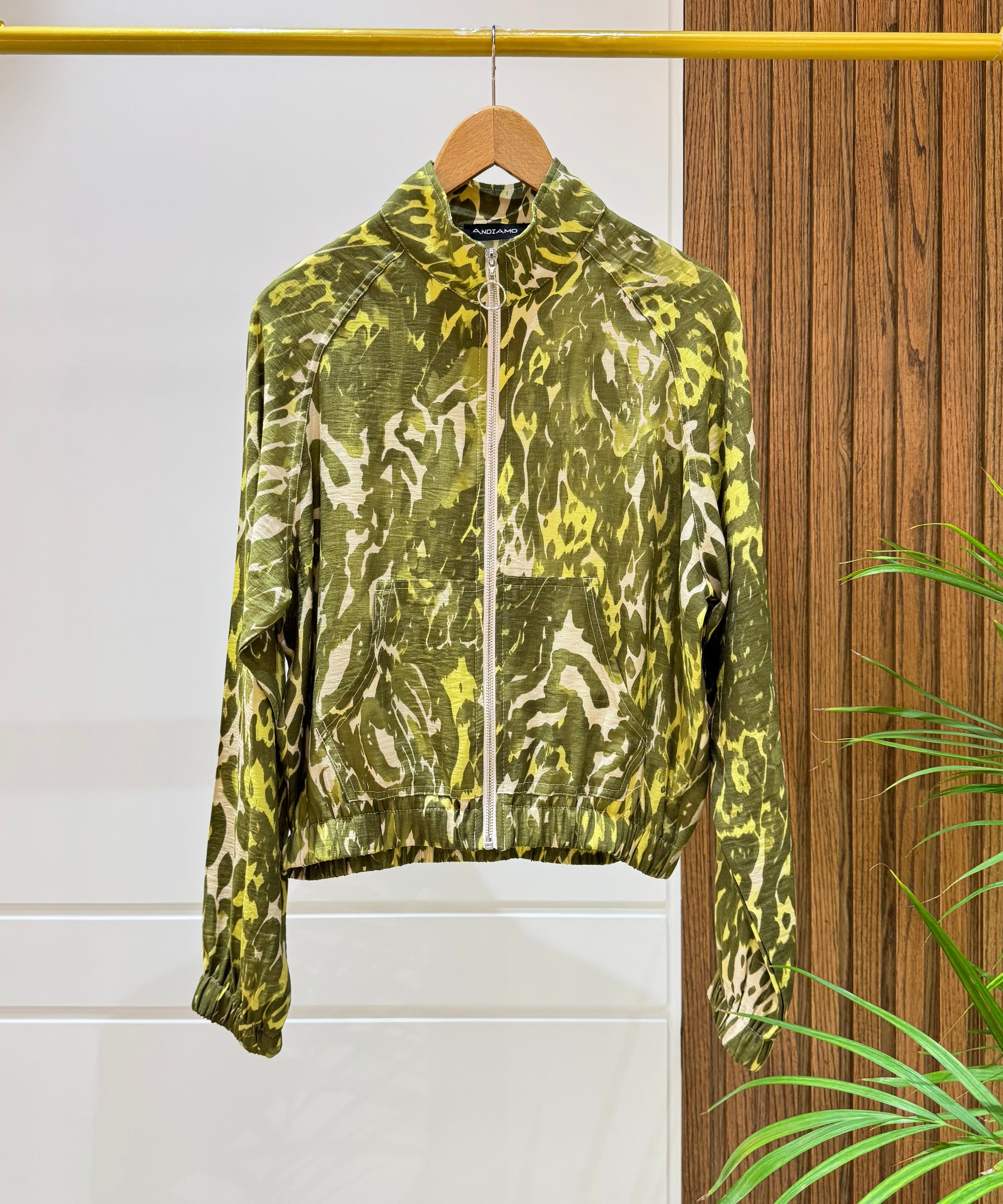 Jacket-Spanish Linen-OLIVE