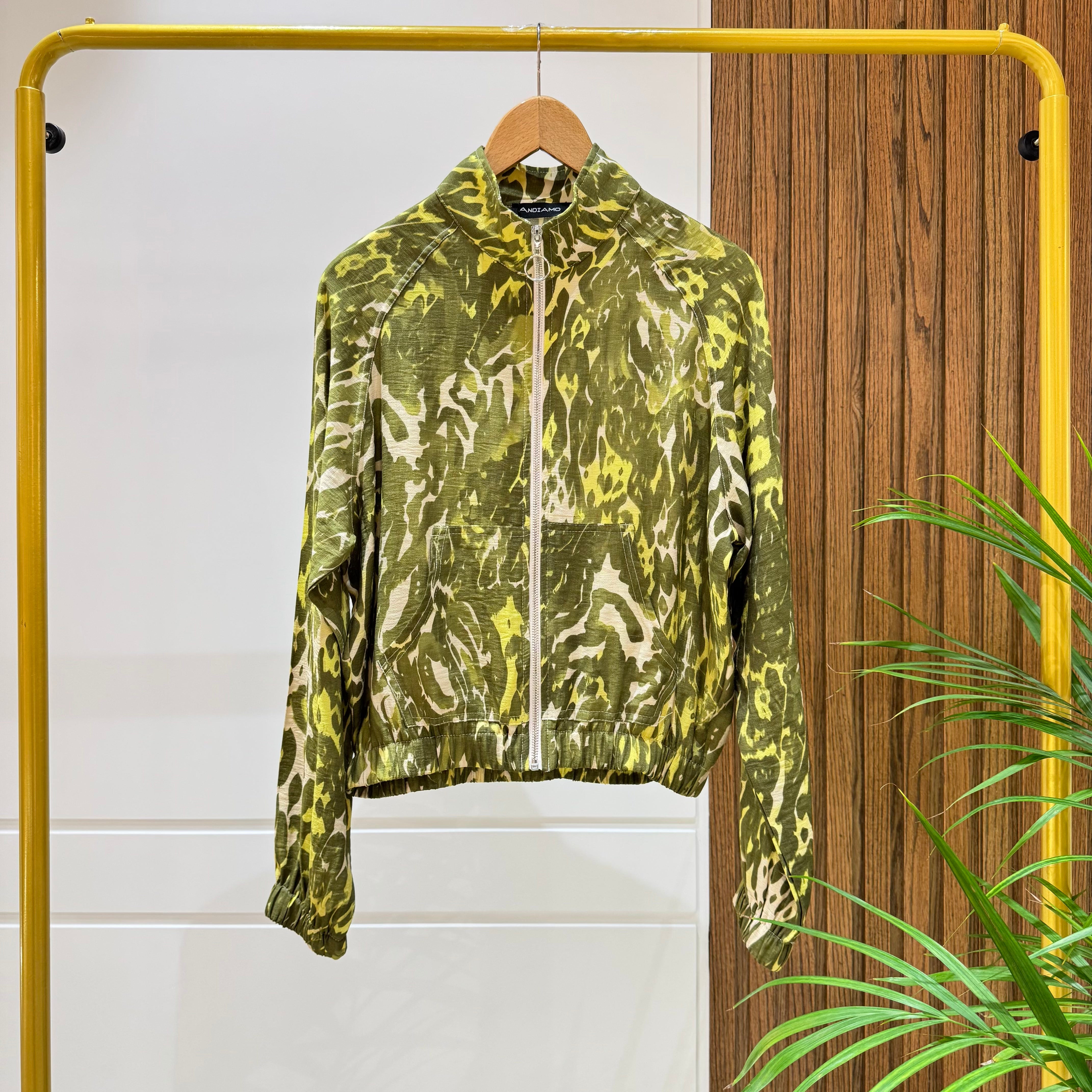 Jacket-Spanish Linen-OLIVE