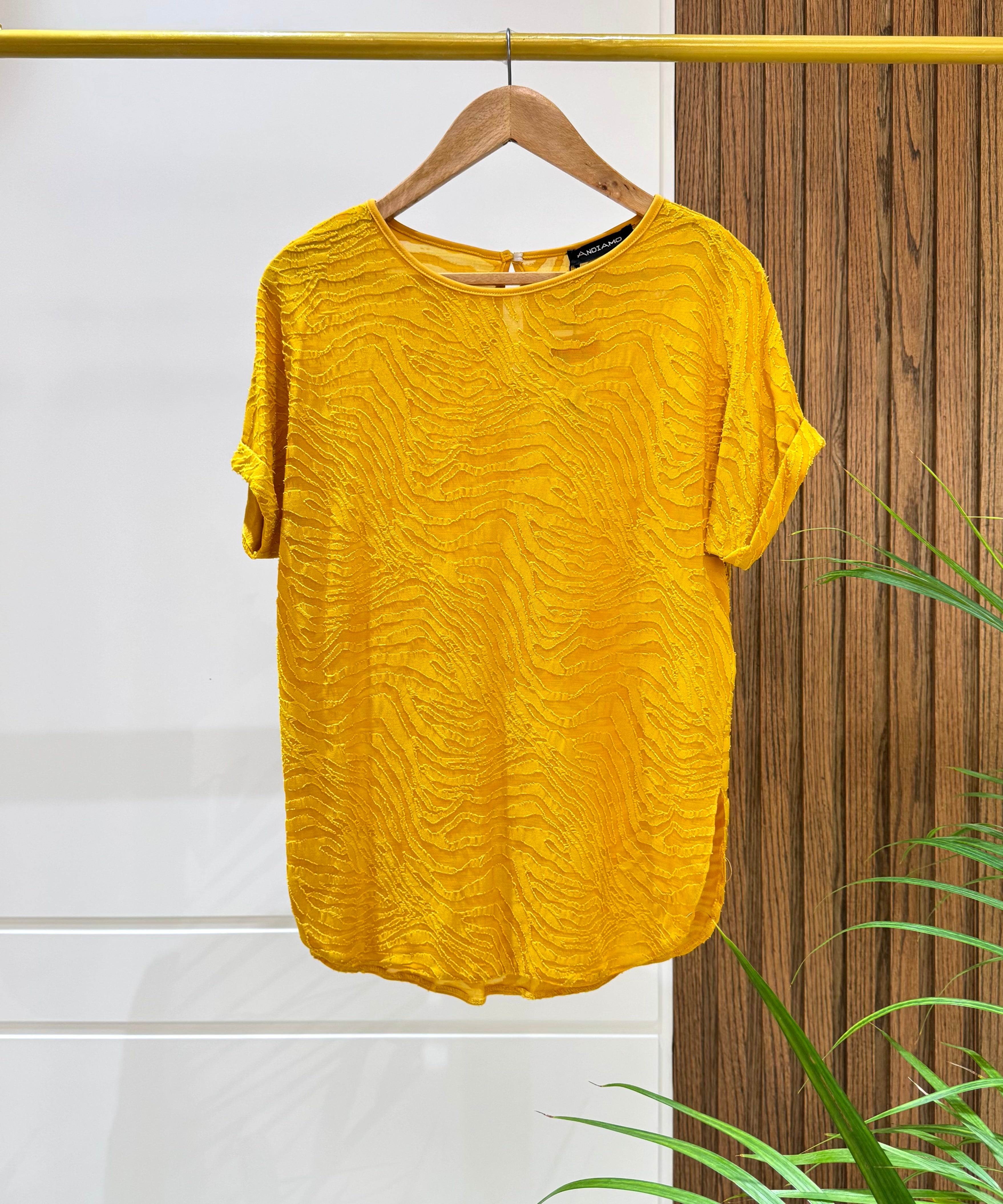 Blouse-Chiffon-MUSTARD