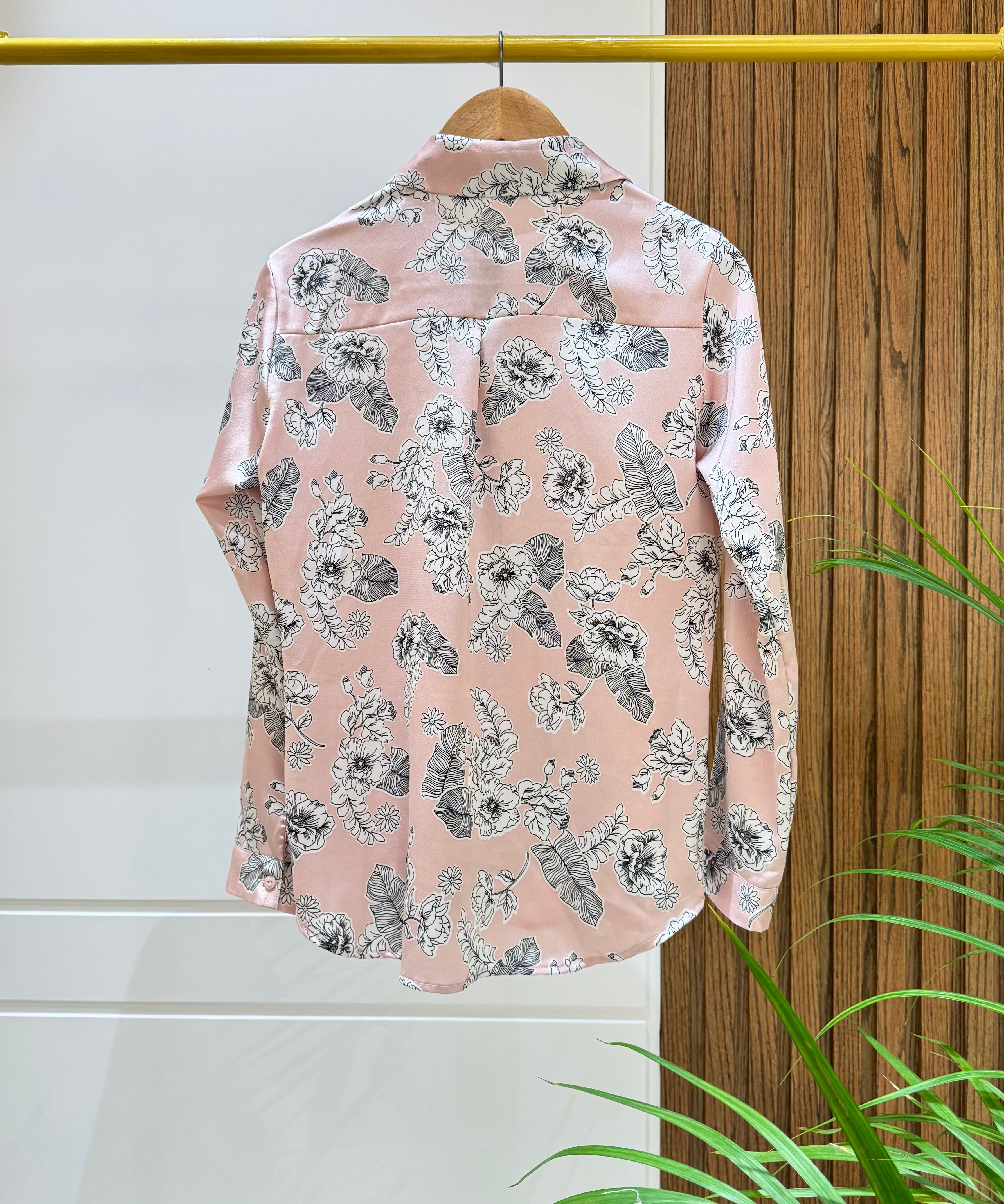 Shirt-satin-ROSE