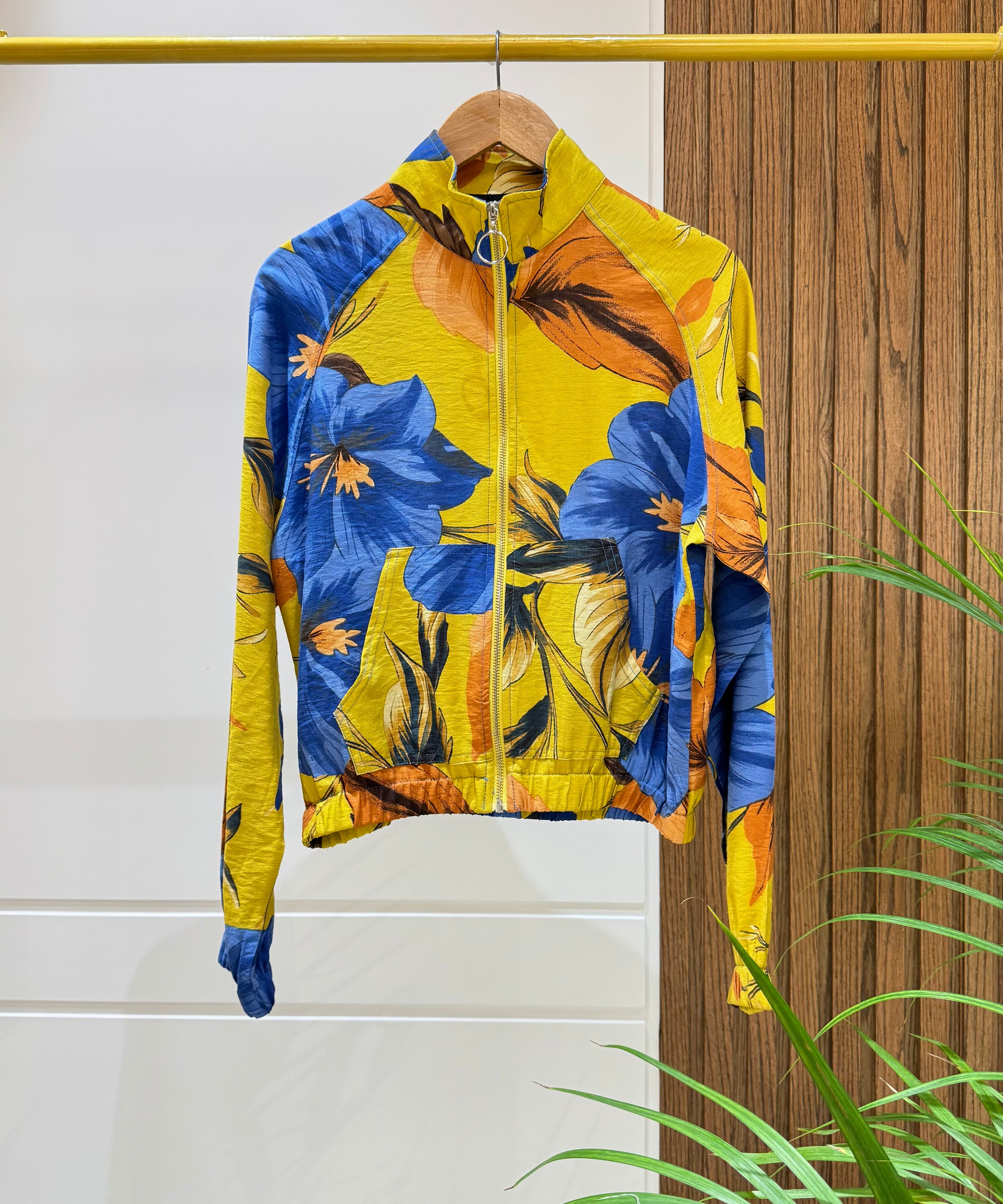 Jacket-Spanish Linen -MUSTARD