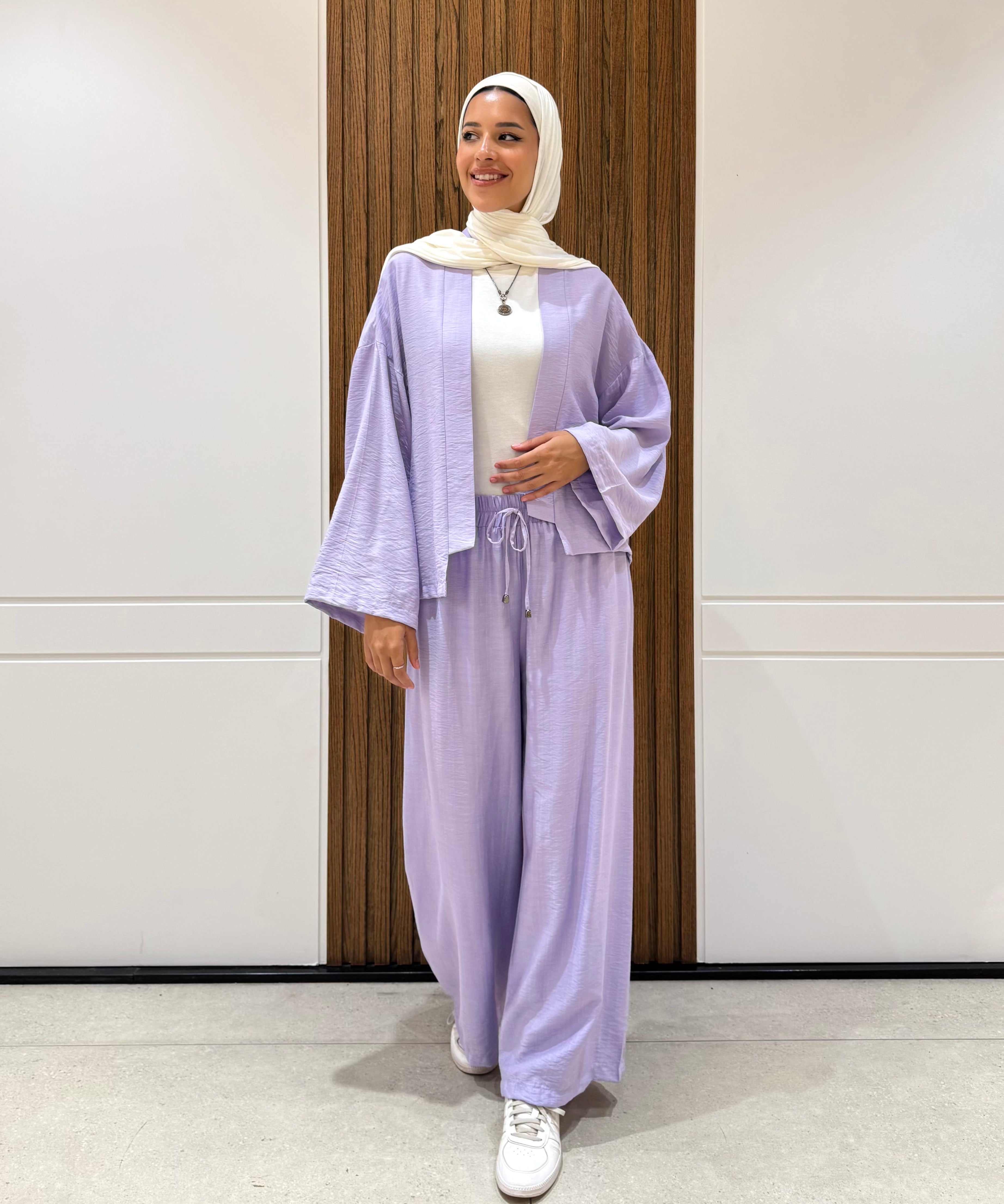 Trousers-Spanish Linen-LAVANDER