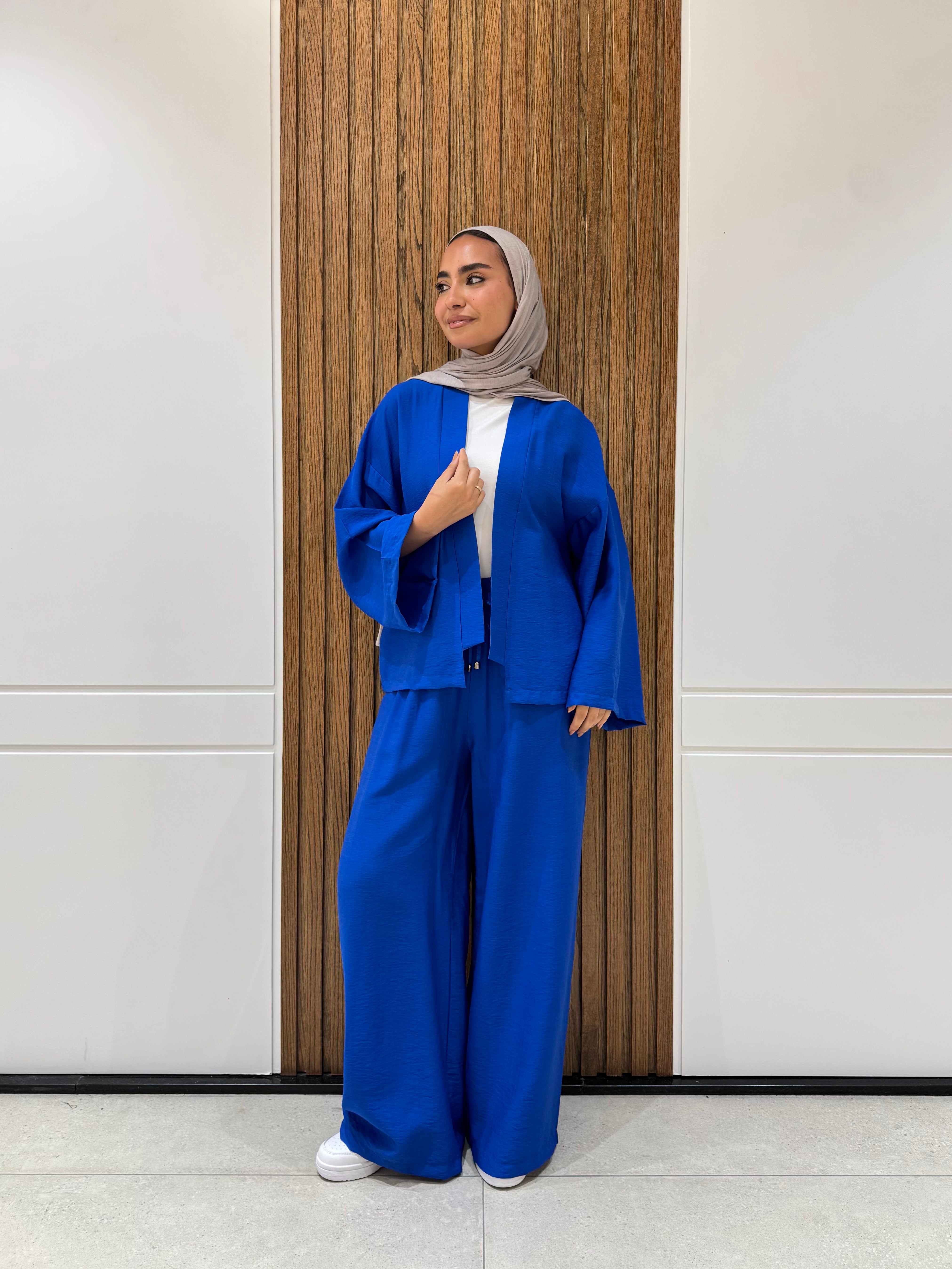 Trousers-Spanish Linen-BLUE