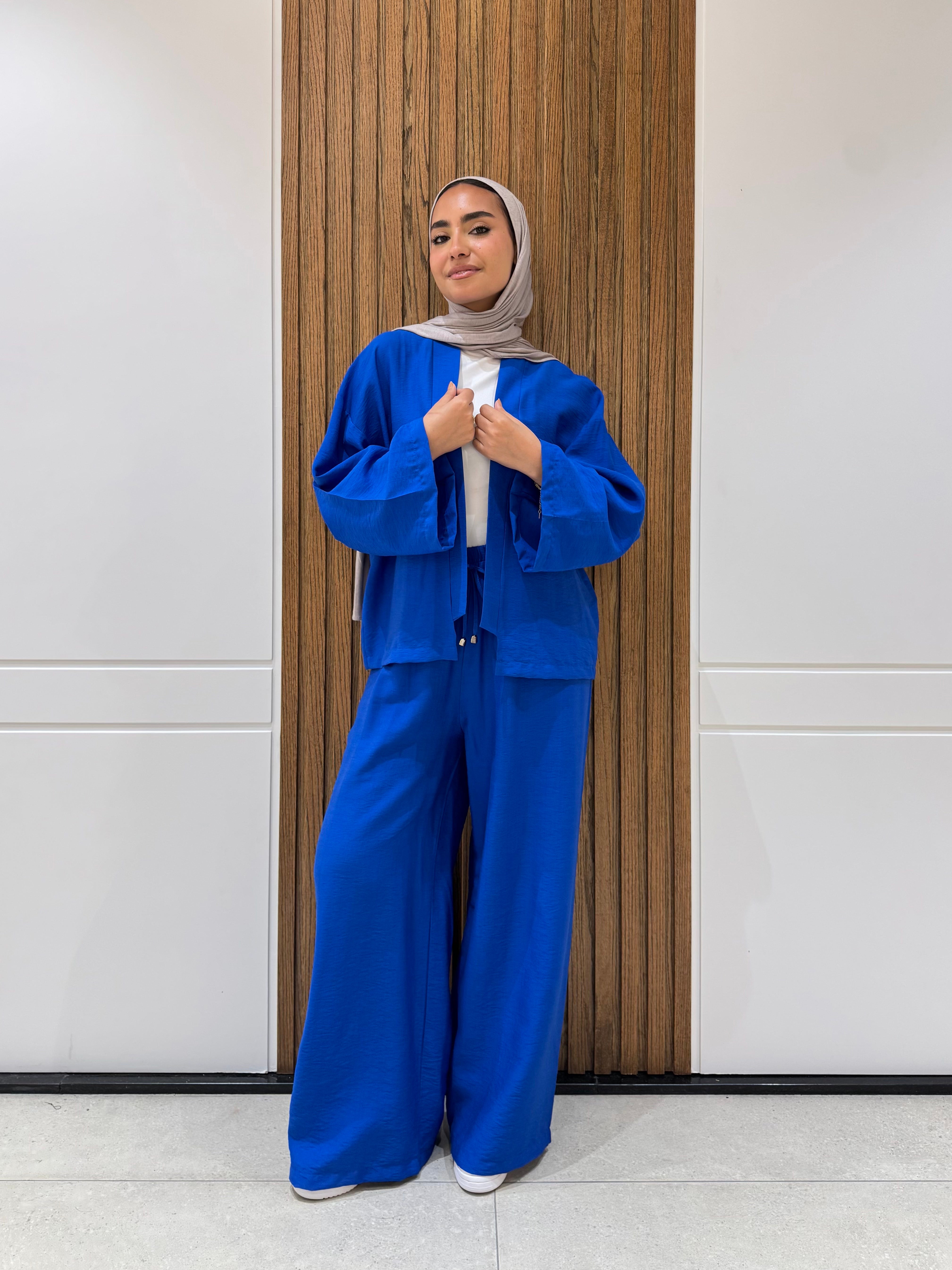 Trousers-Spanish Linen-BLUE