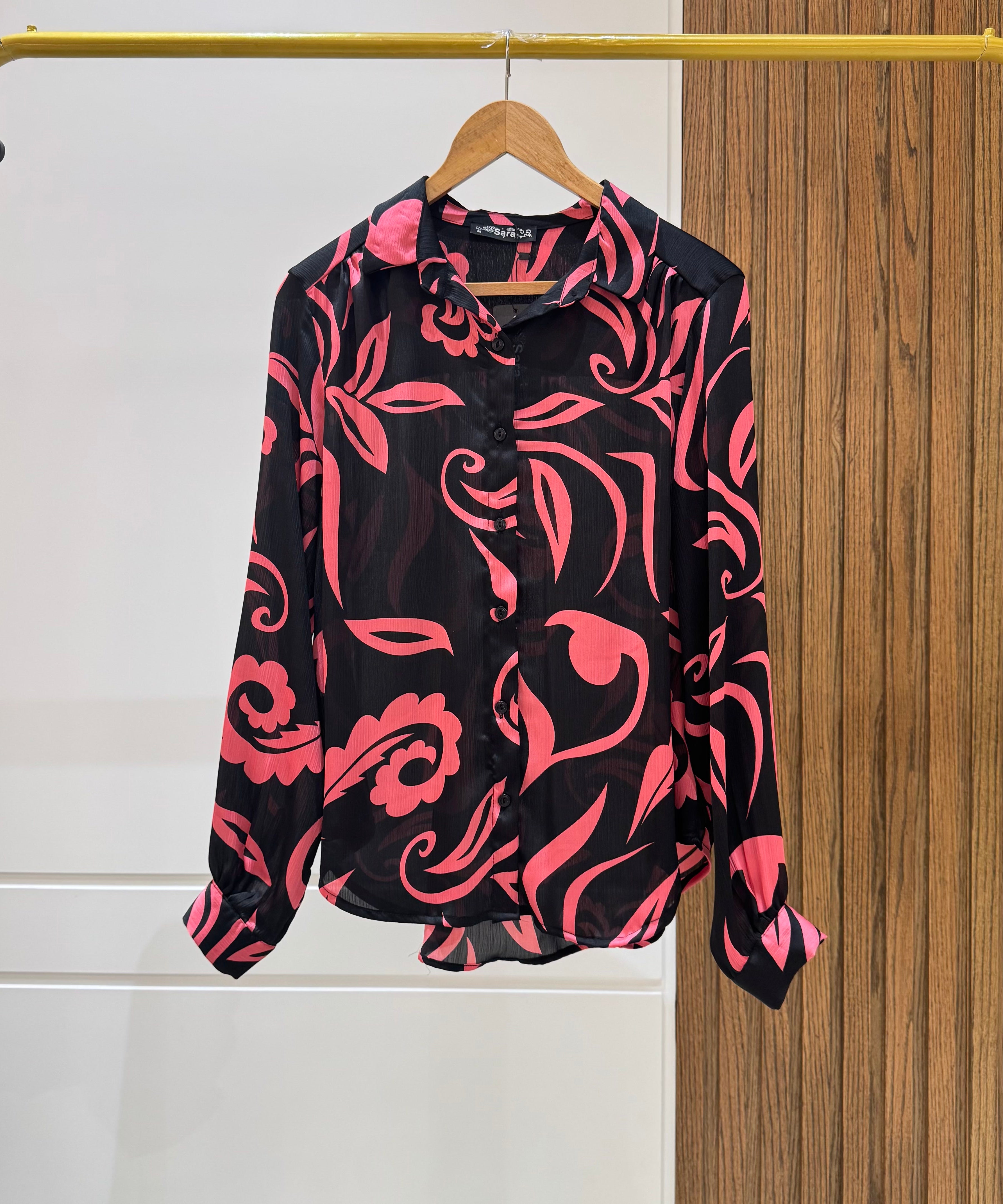 Shirt-Chiffon-FUCHSIA