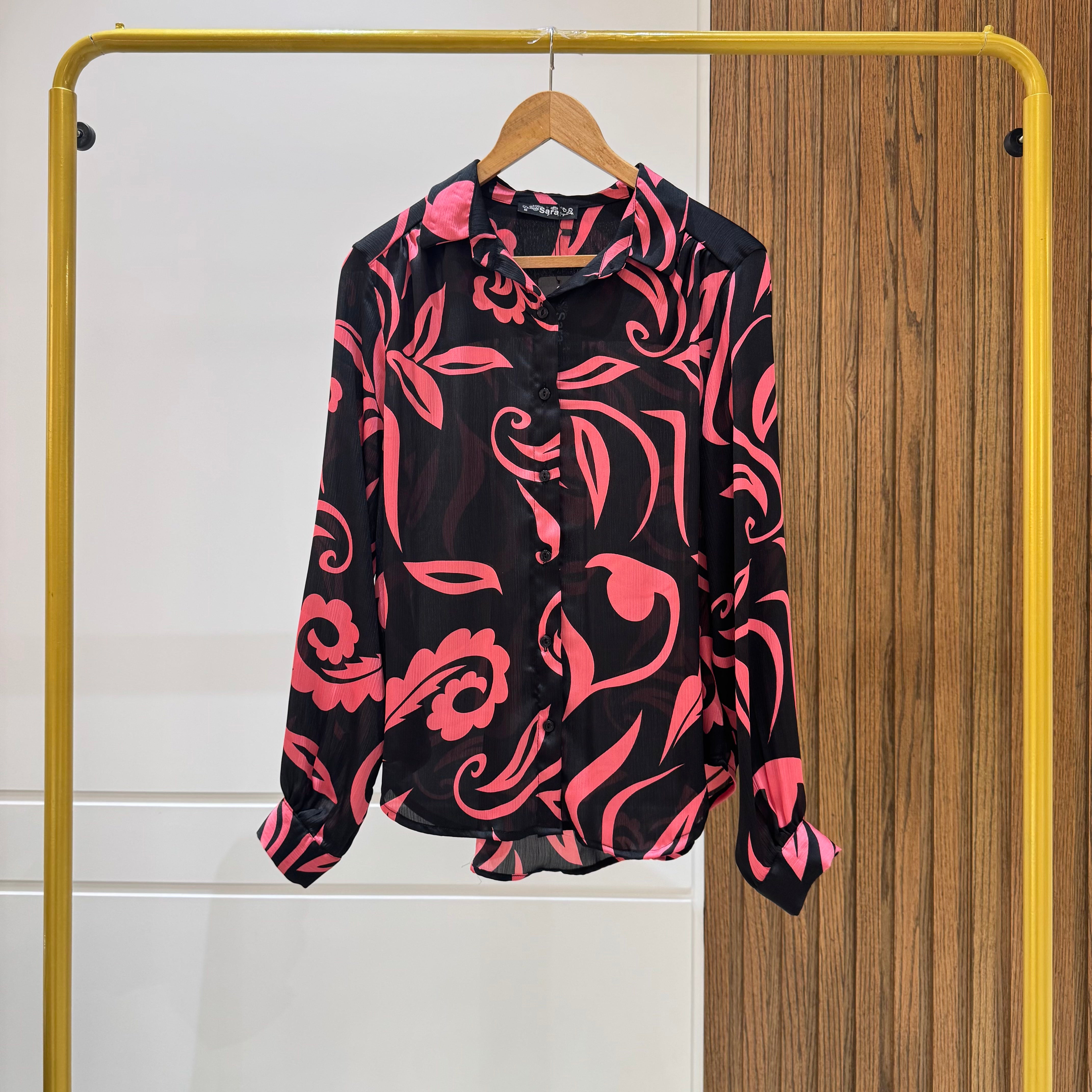 Shirt-Chiffon-FUCHSIA