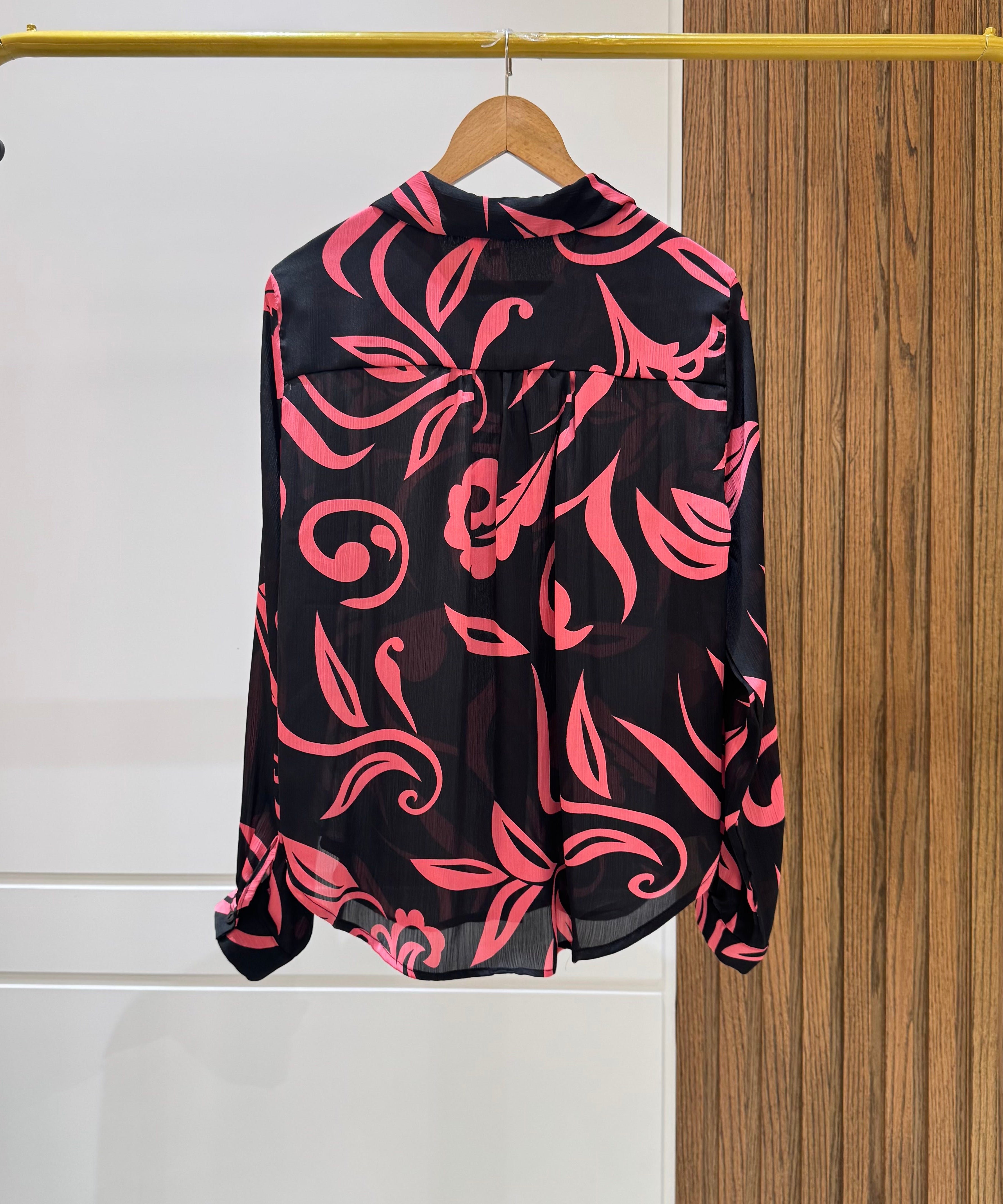 Shirt-Chiffon-FUCHSIA