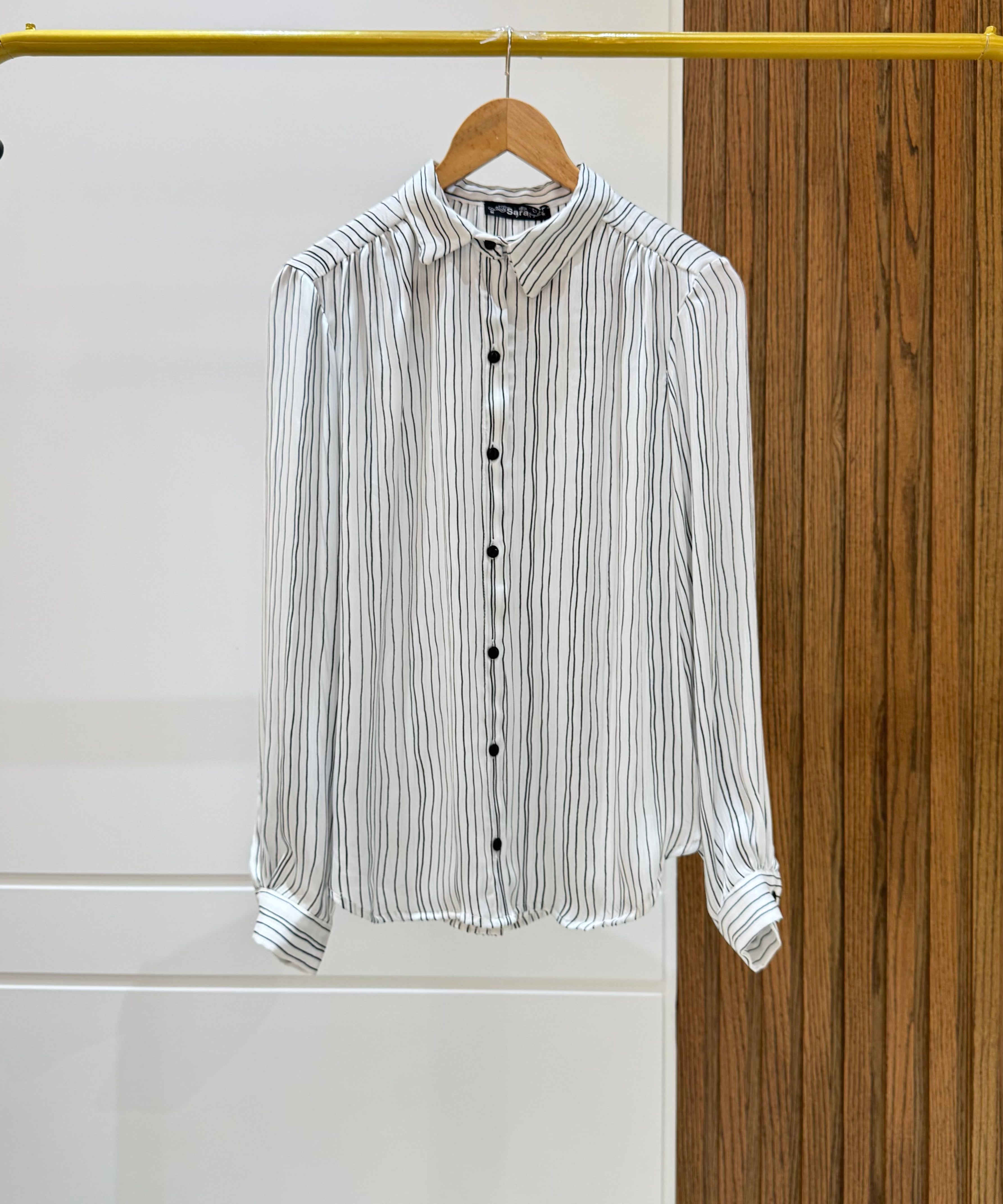 Shirt-Chiffon-White