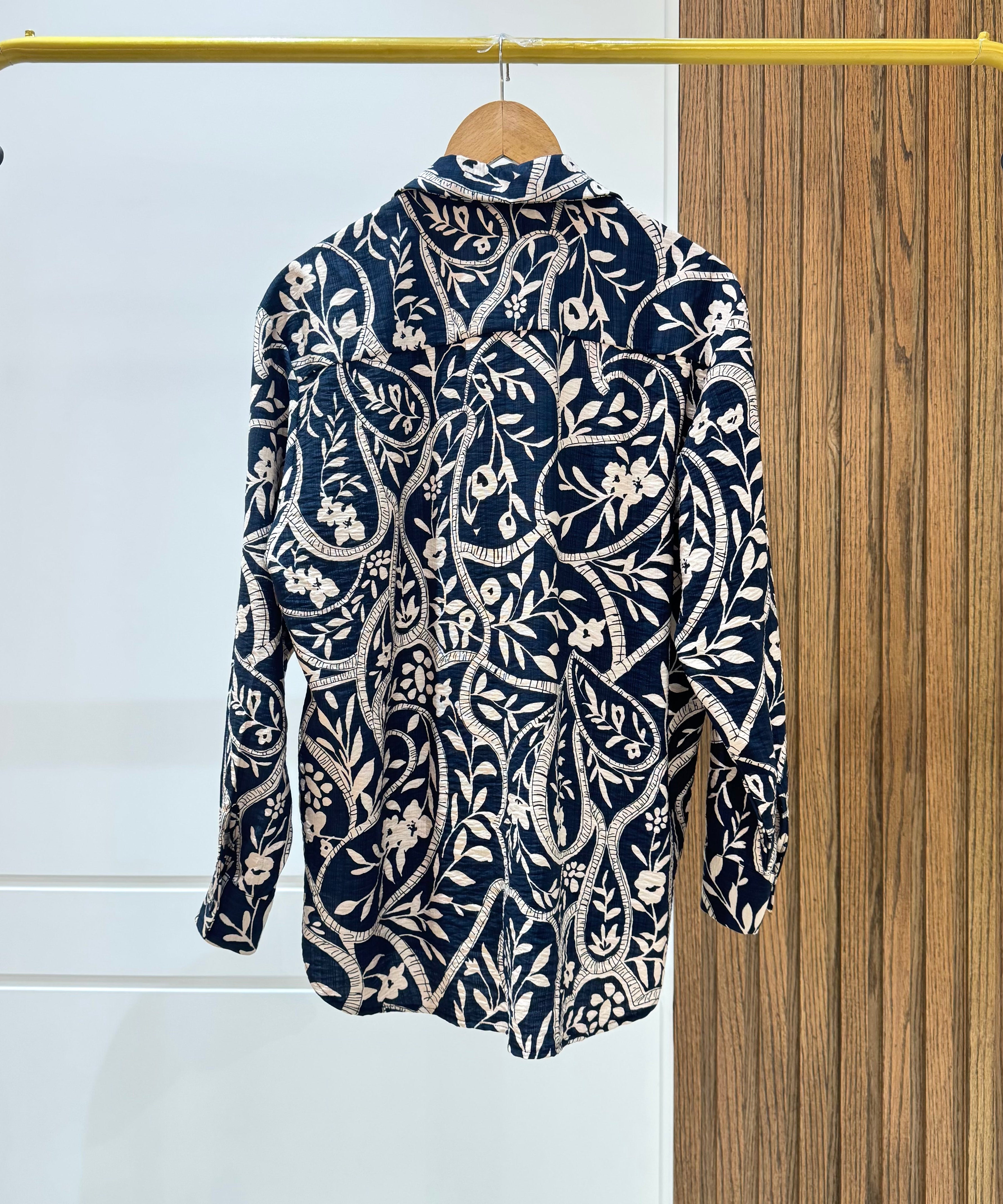 Shirt-Spanish Linen-BLACK