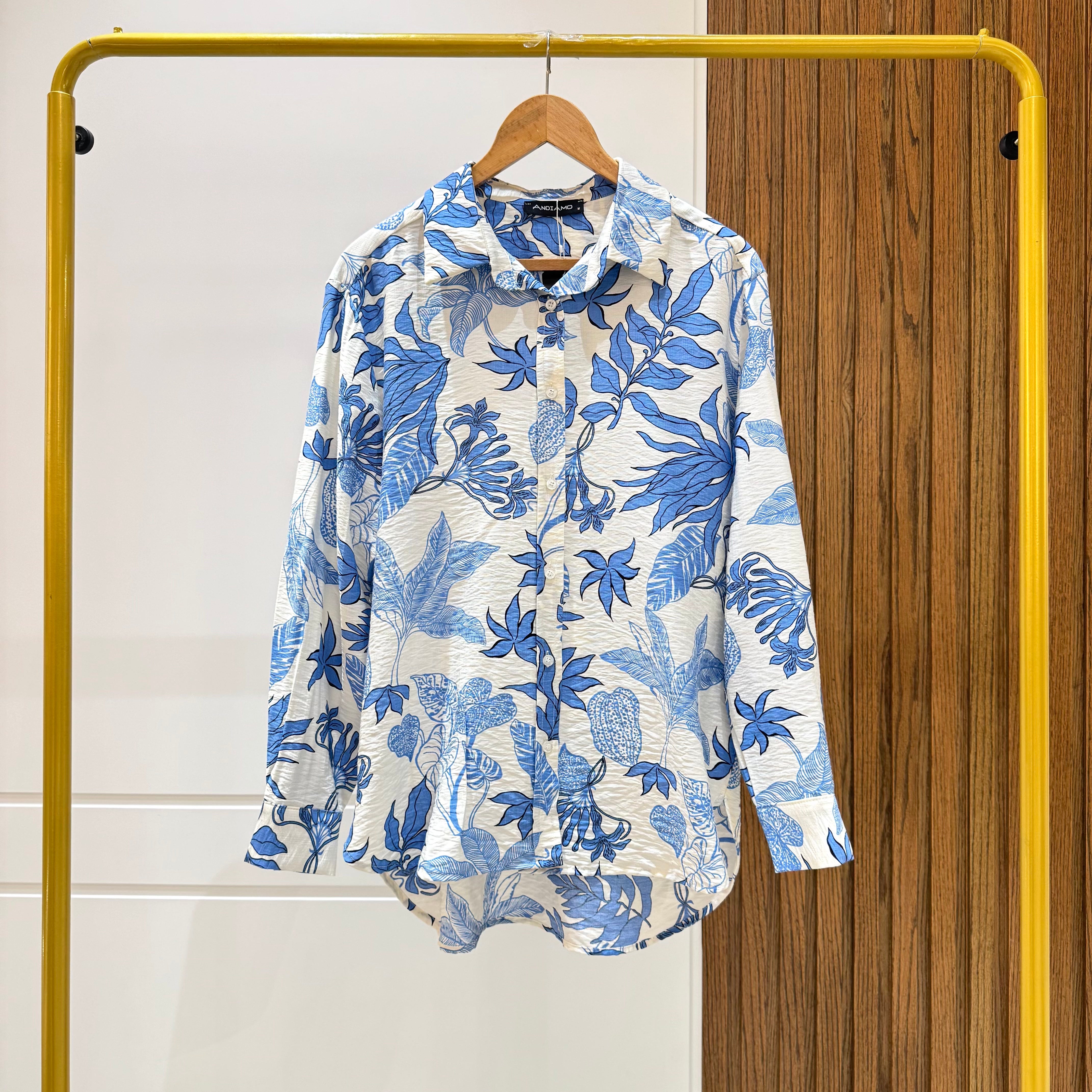 Shirt-Spanish Linen-SKY BLUE