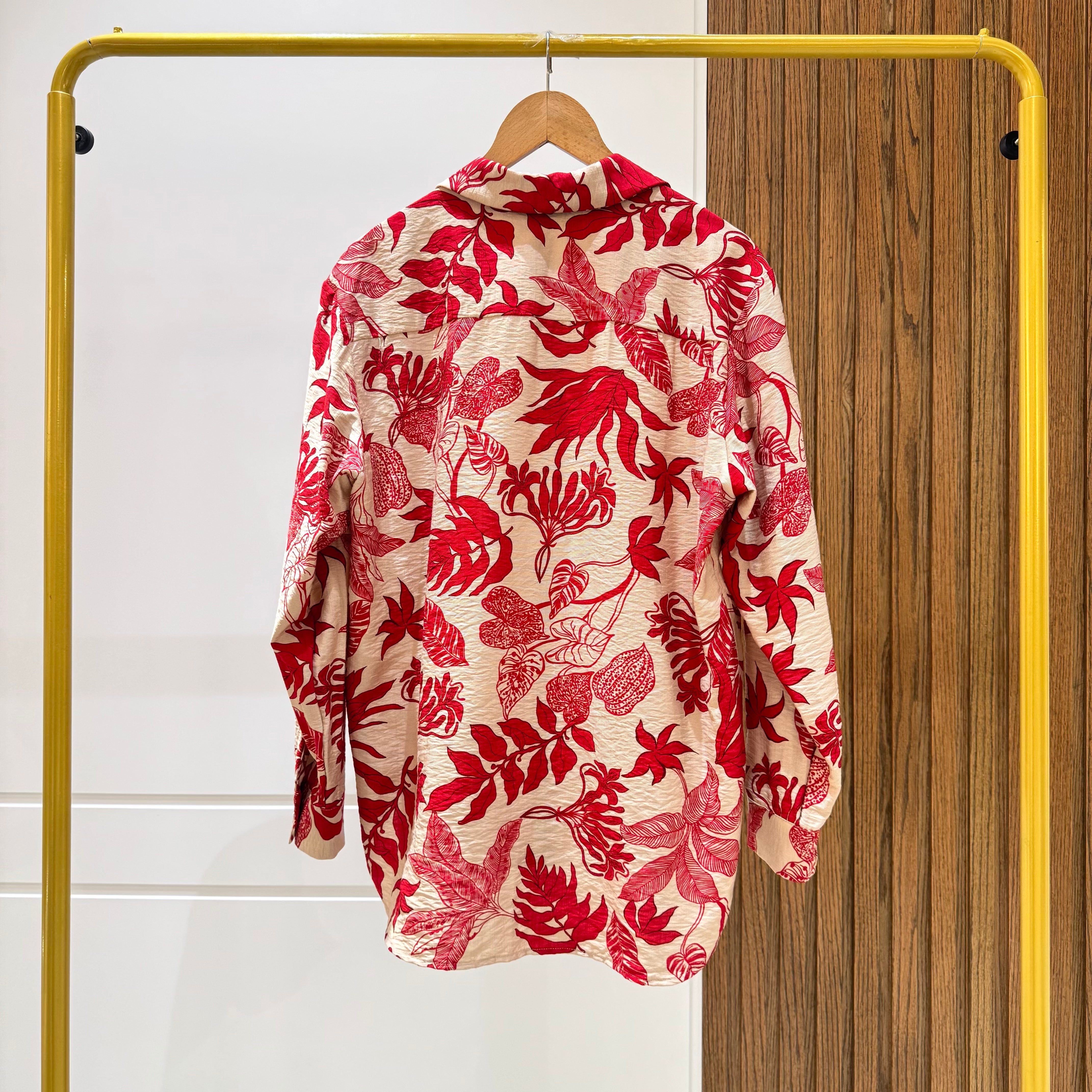 Shirt-Spanish Linen-RED