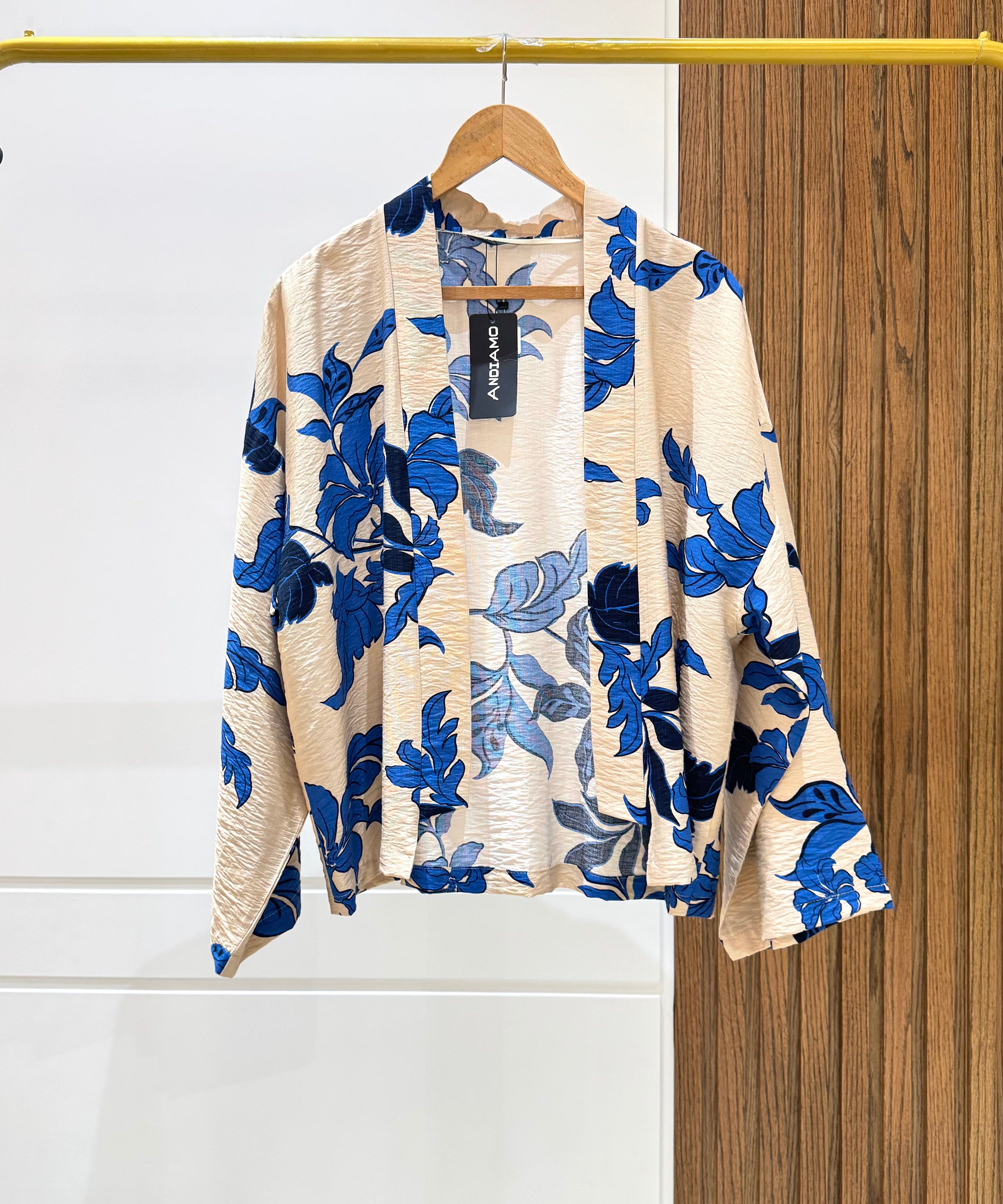 Cardigan-Spanish Linen-BLUE